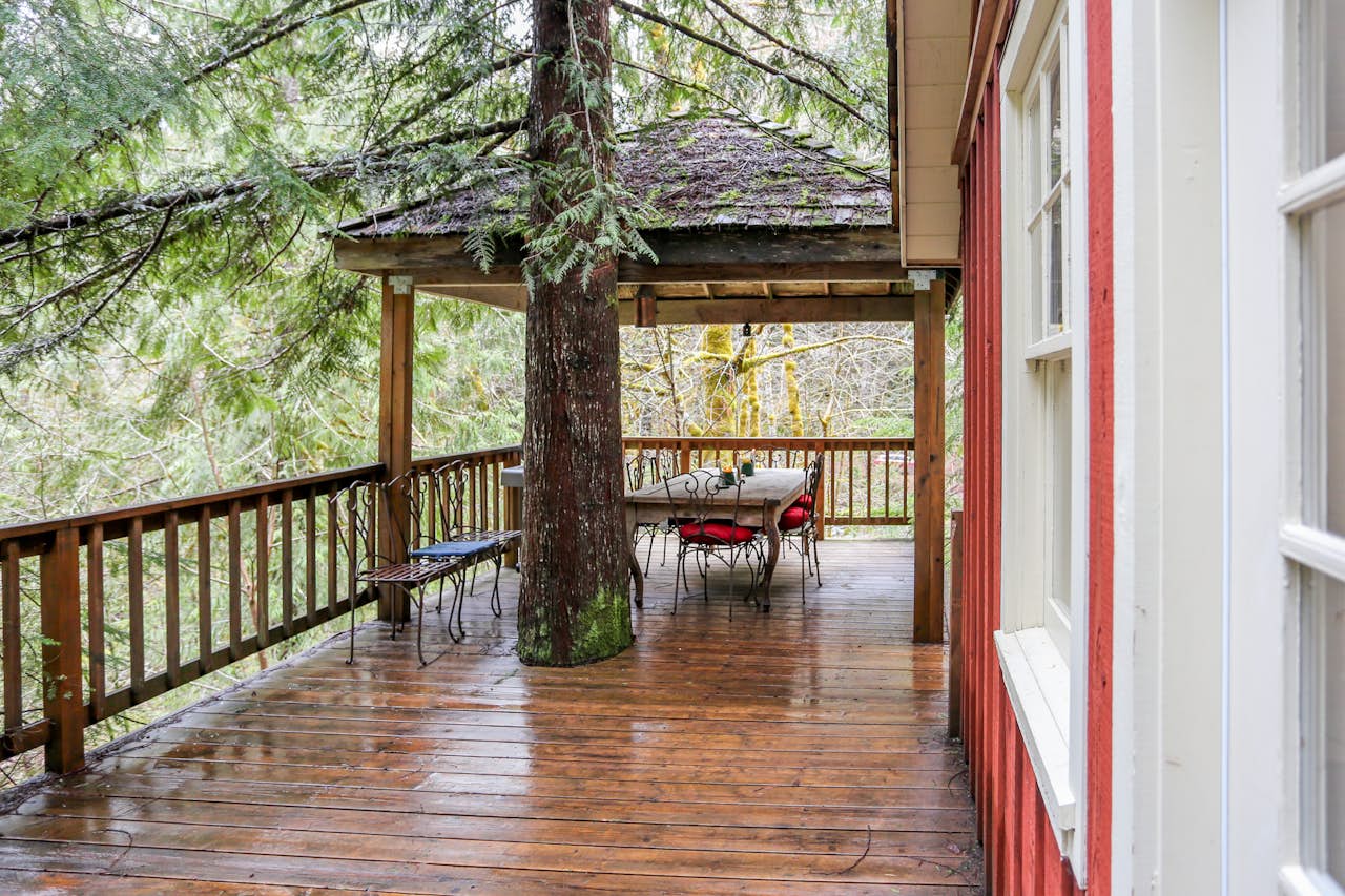 Swedish Stuga Vacation Rental 2 BD Vacation Rental in Rhododendron