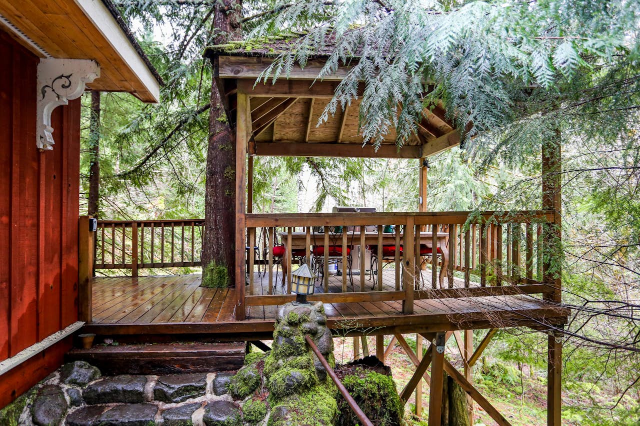 Swedish Stuga Vacation Rental 2 BD Vacation Rental in Rhododendron