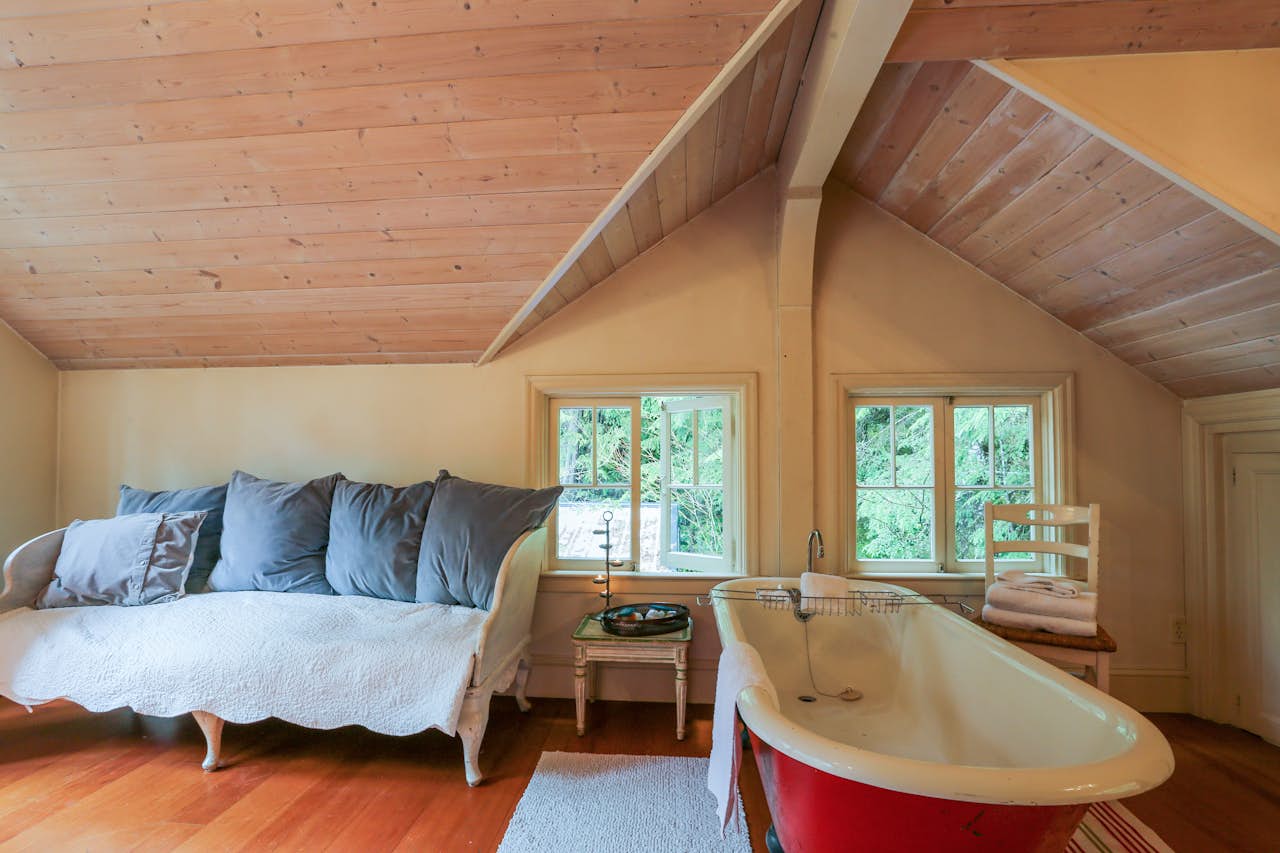 Swedish Stuga Vacation Rental 2 BD Vacation Rental in Rhododendron