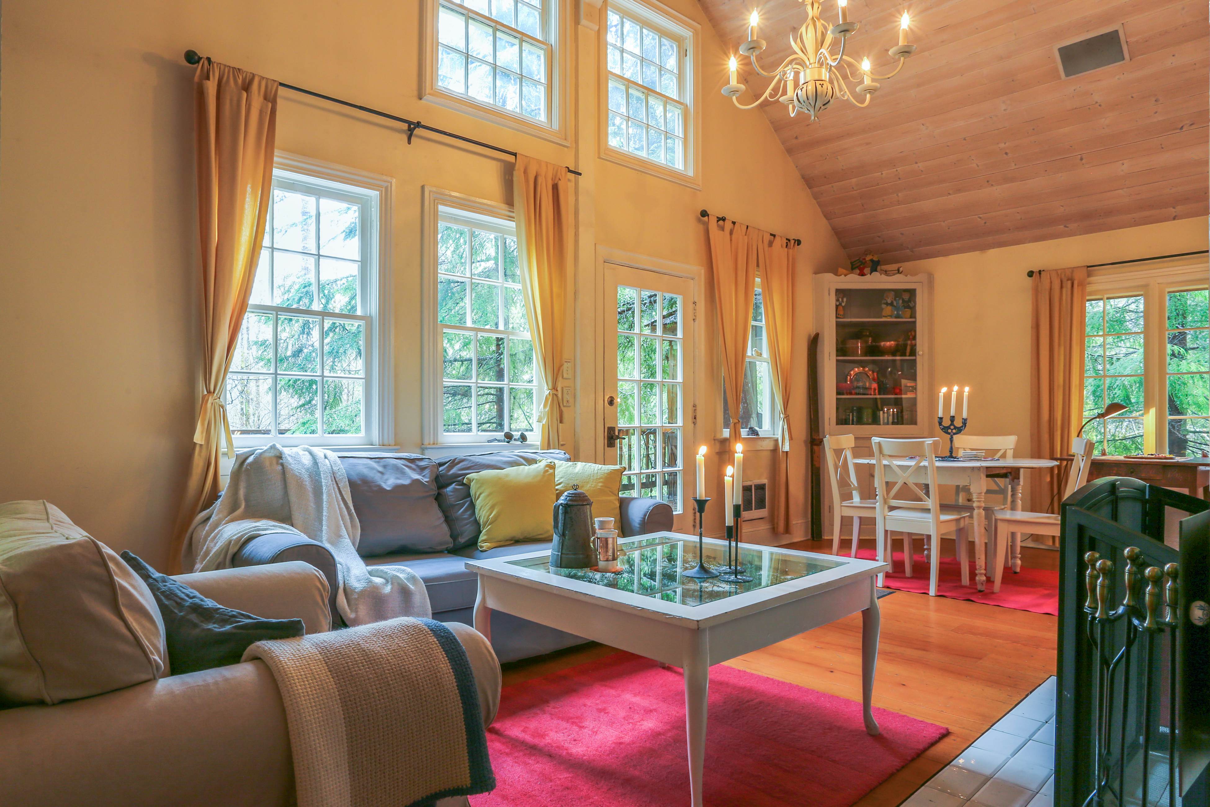 Swedish Stuga Vacation Rental 2 BD Rhododendron, OR Vacation Rental