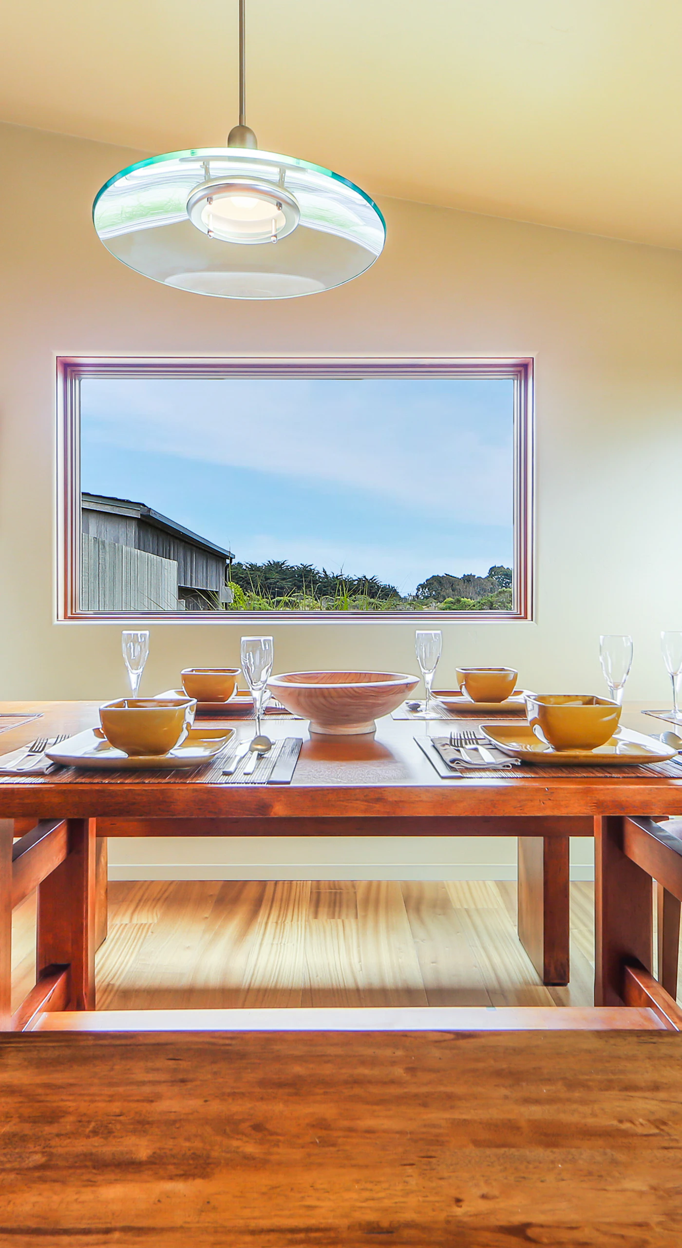Enjoy meals with a backdrop of lush greenery, making every dining occasion a delightful escape into nature.