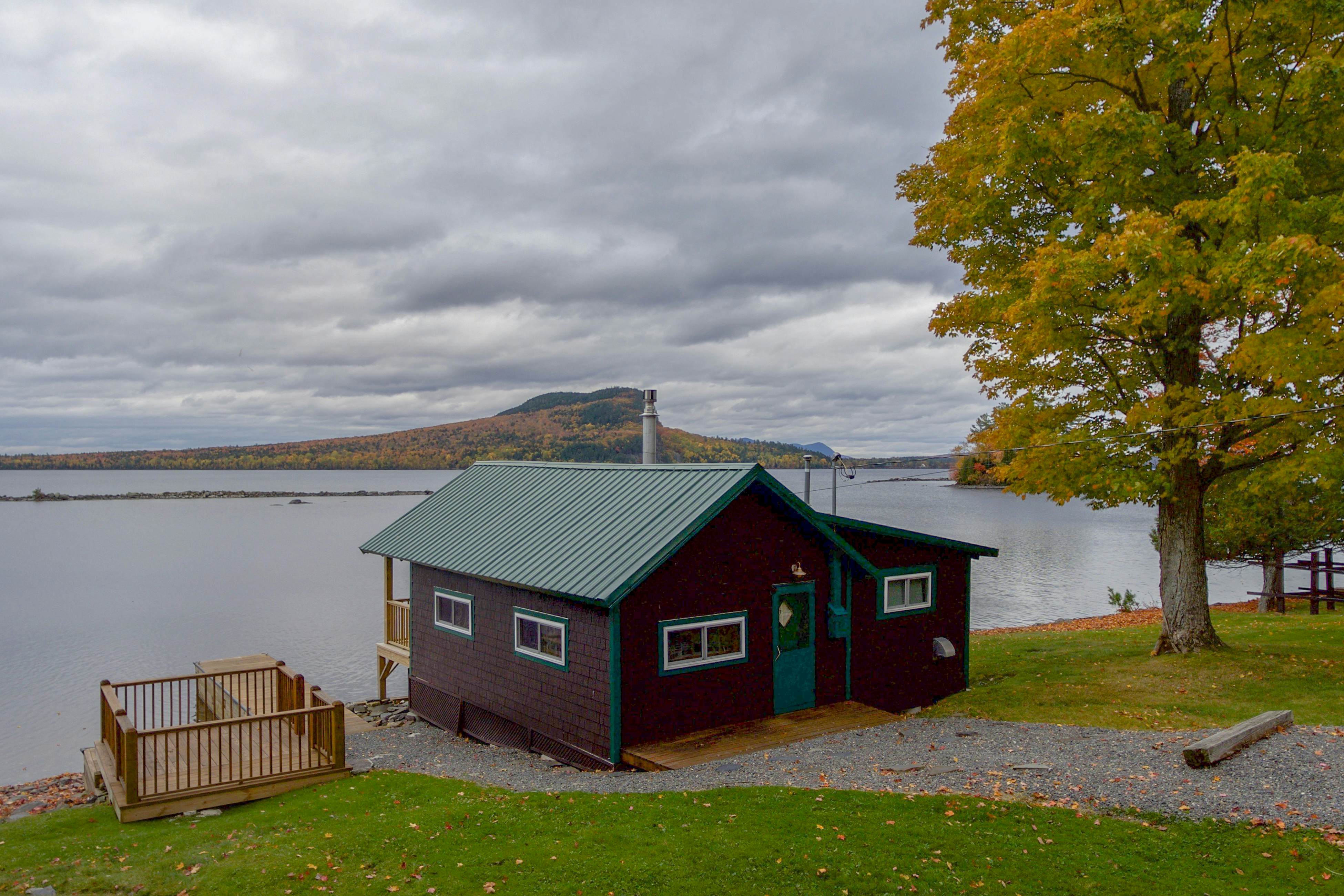 Rockwood Cabin on Moosehead Lake 2 BD Rockwood, ME Vacation Rental Vacasa