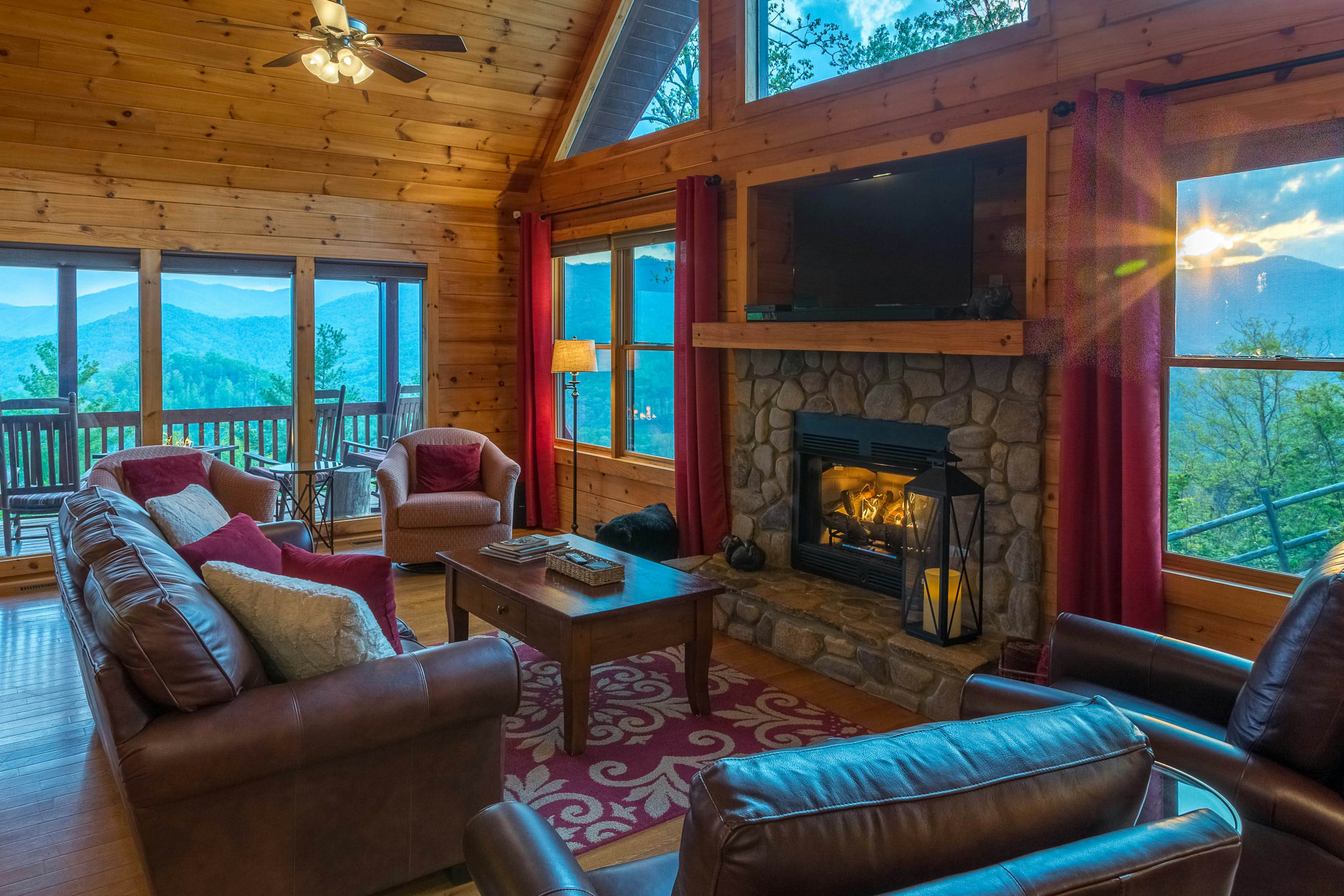 Eagle's View Lodge 4 BD Sylva, NC Vacation Rental Vacasa