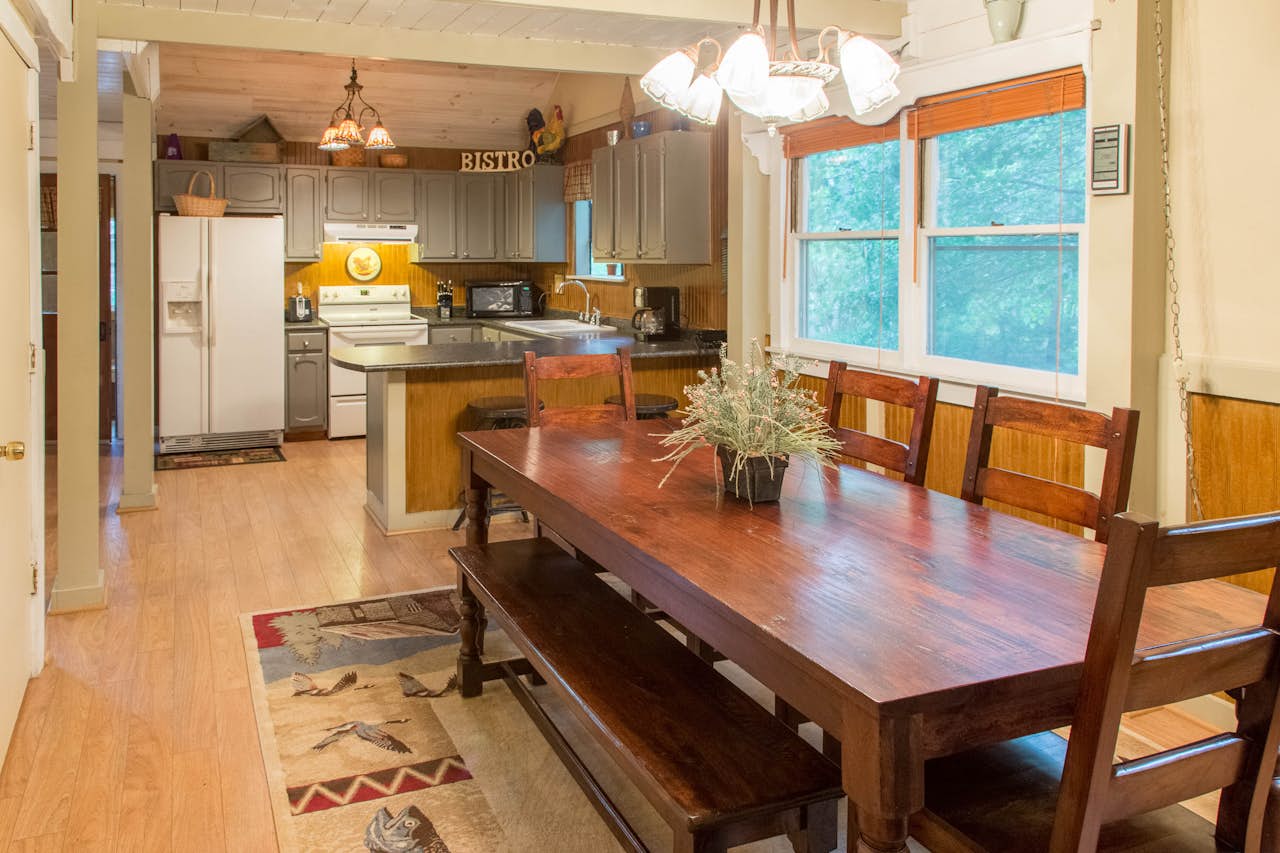 Along the River Cottage 2 BD Vacation Rental in Cullowhee, NC Vacasa