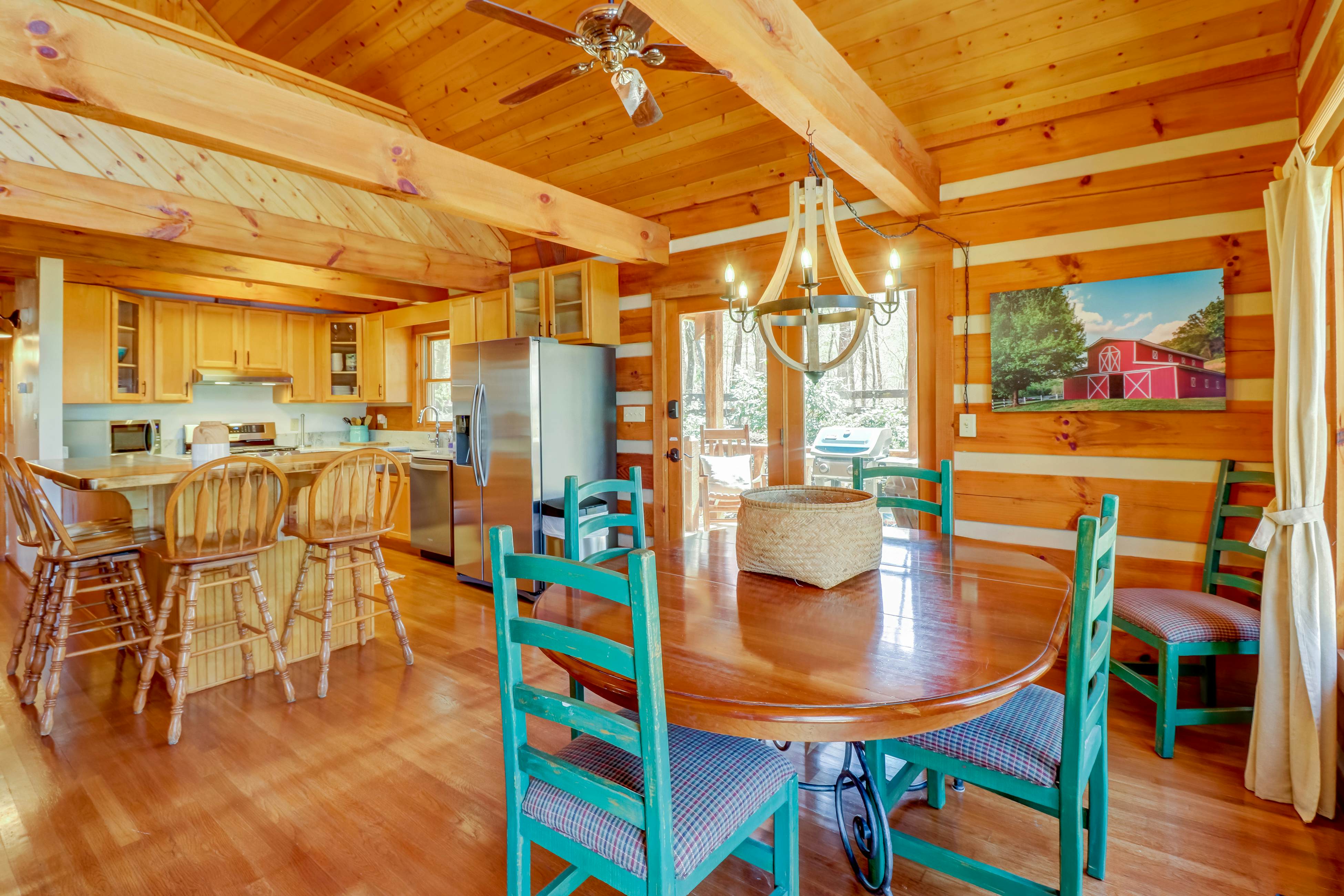 The Hilltop at Country Acres 2 BD Whittier, NC Vacation Rental Vacasa