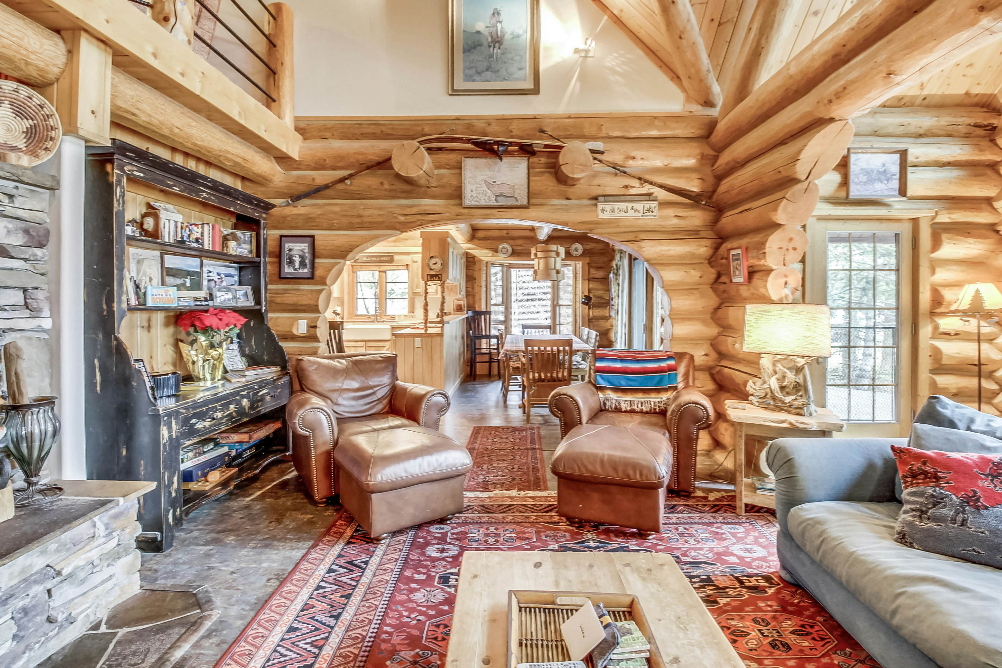 Oden Bay Log Home