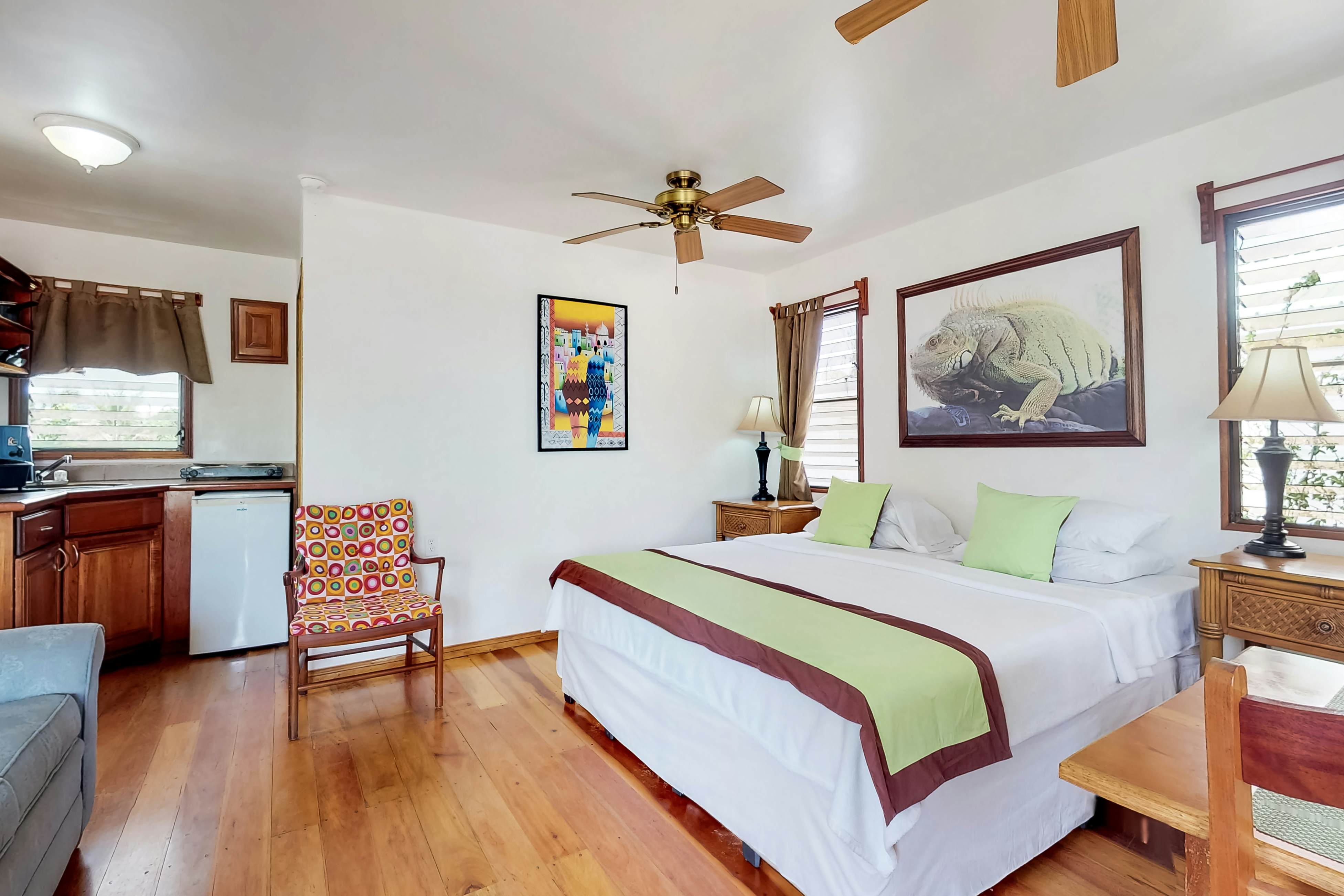 Green Iguana at Latitude Adjustment -Gold Standard Certified