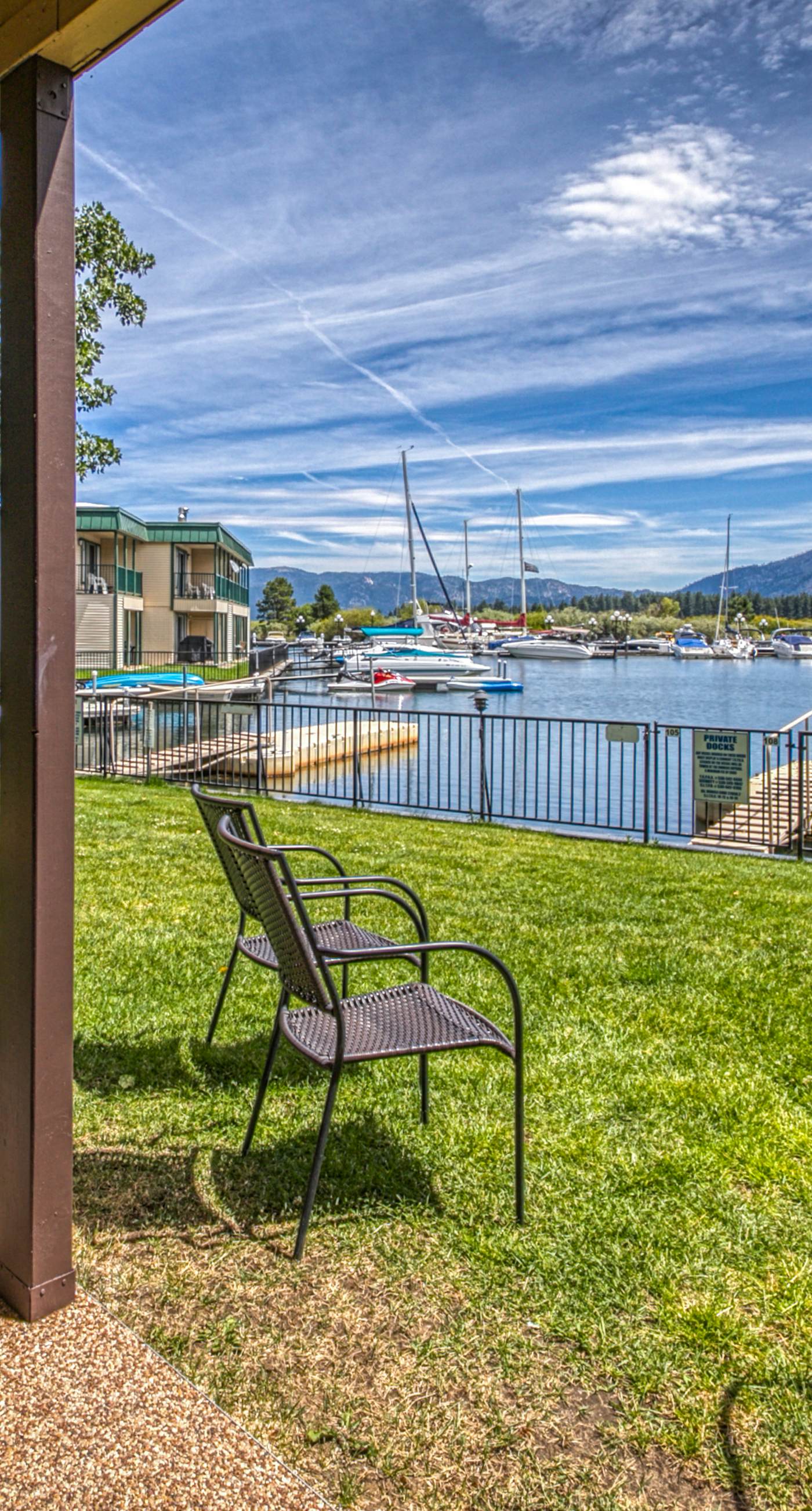 Tahoe Keys Waterfront with Dock