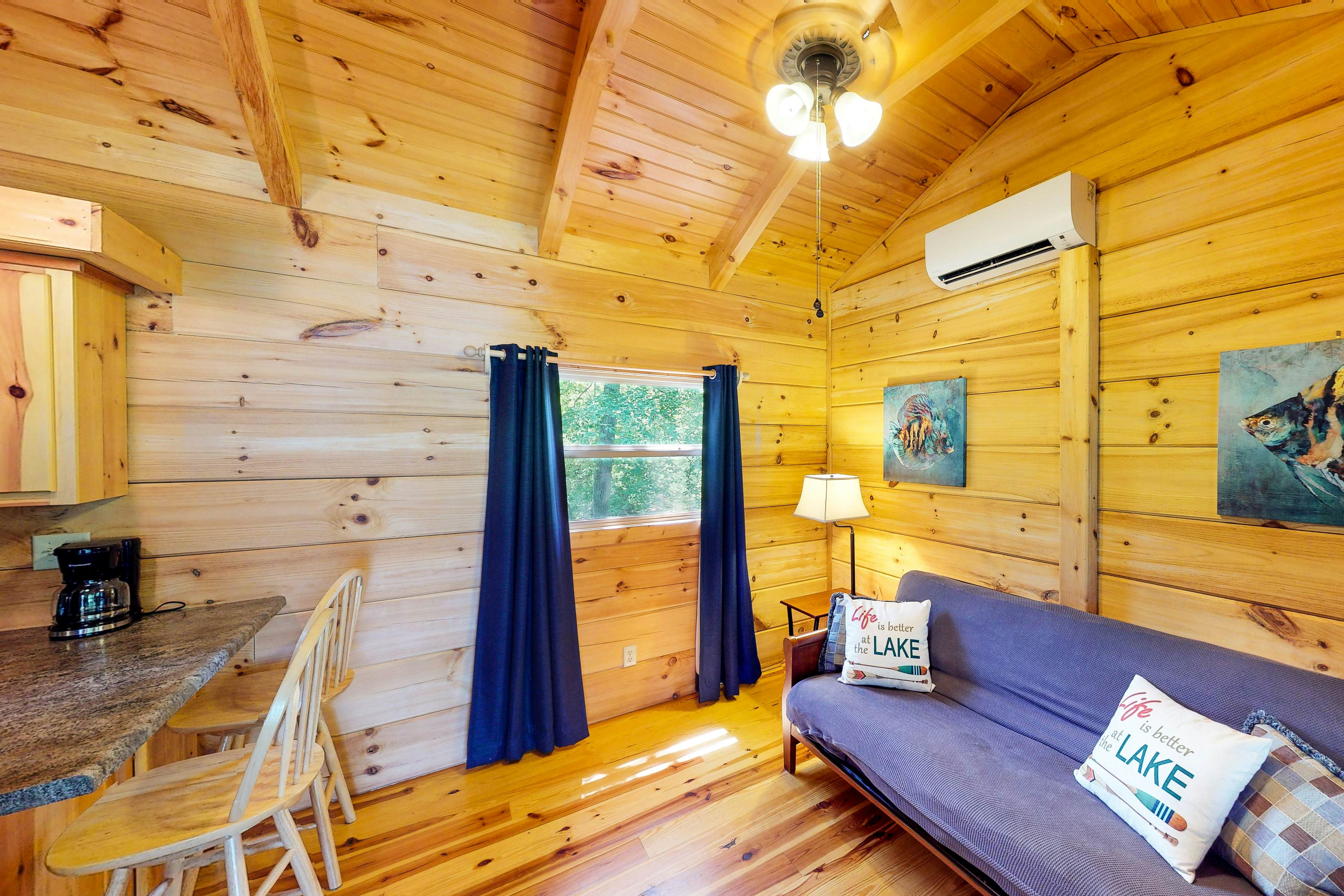 Rocky Creek Cabin 1 BD Leesville, SC Vacation Rental Vacasa