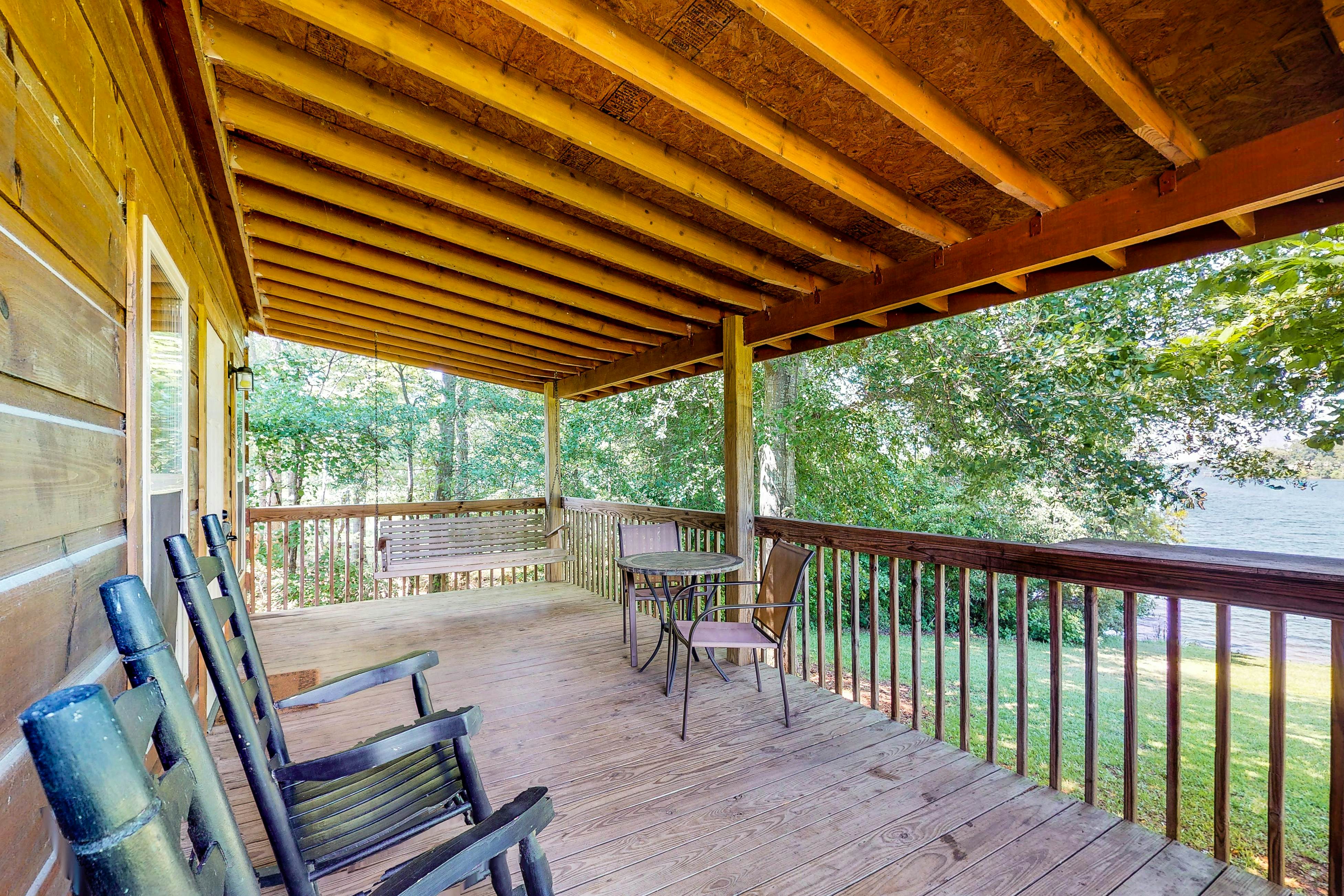 Rocky Creek Cabin | 1 BD Leesville, SC Vacation Rental | Vacasa