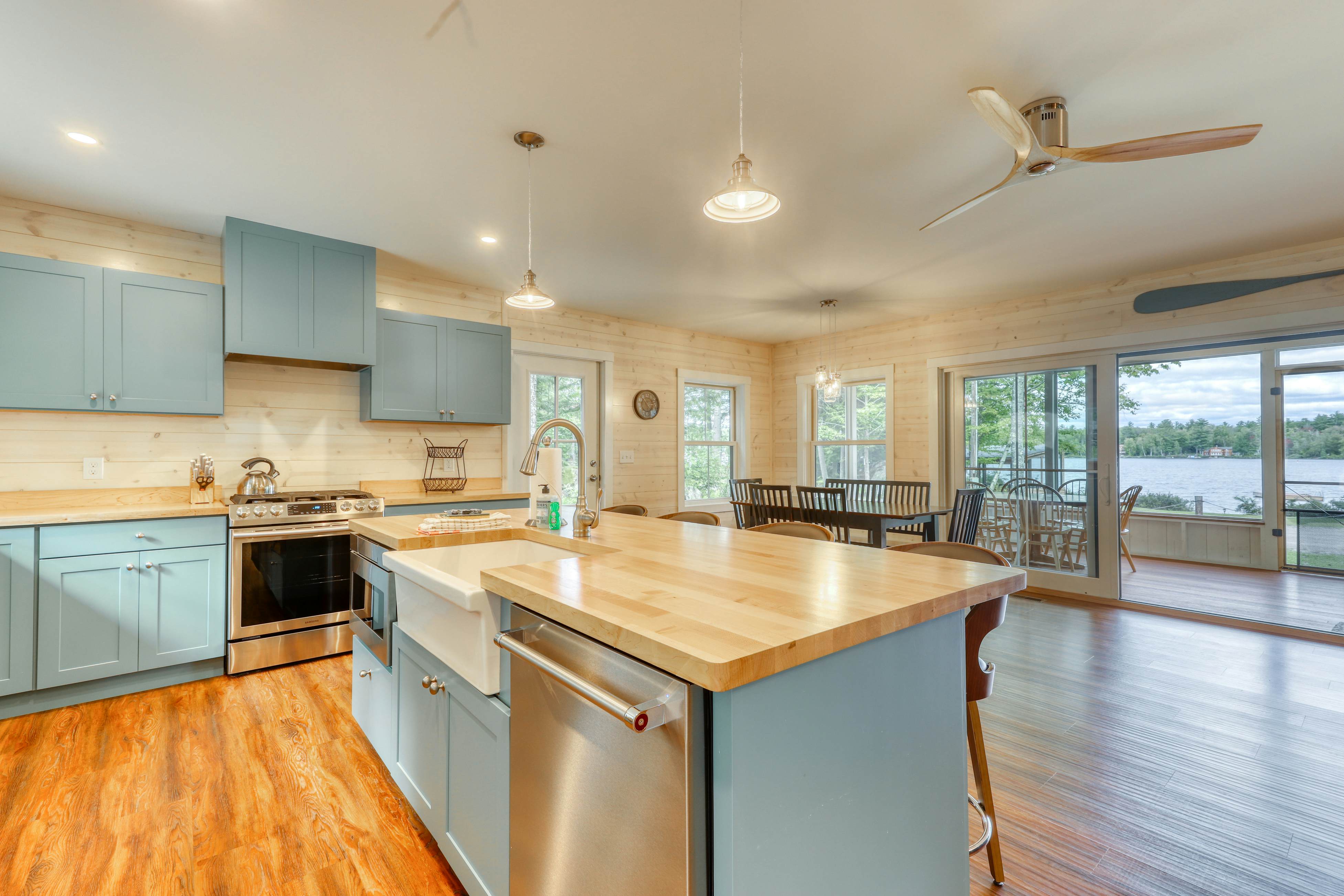 Forest Lake Waterfront Paradise 4 BD Whitefield, NH Vacation Rental