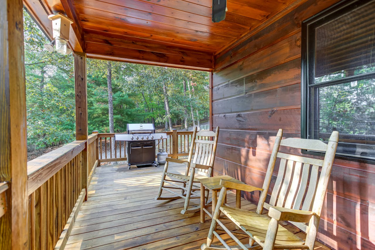 Treehouse Cabin | 2 BD Vacation Rental in Blue Ridge, GA | Vacasa