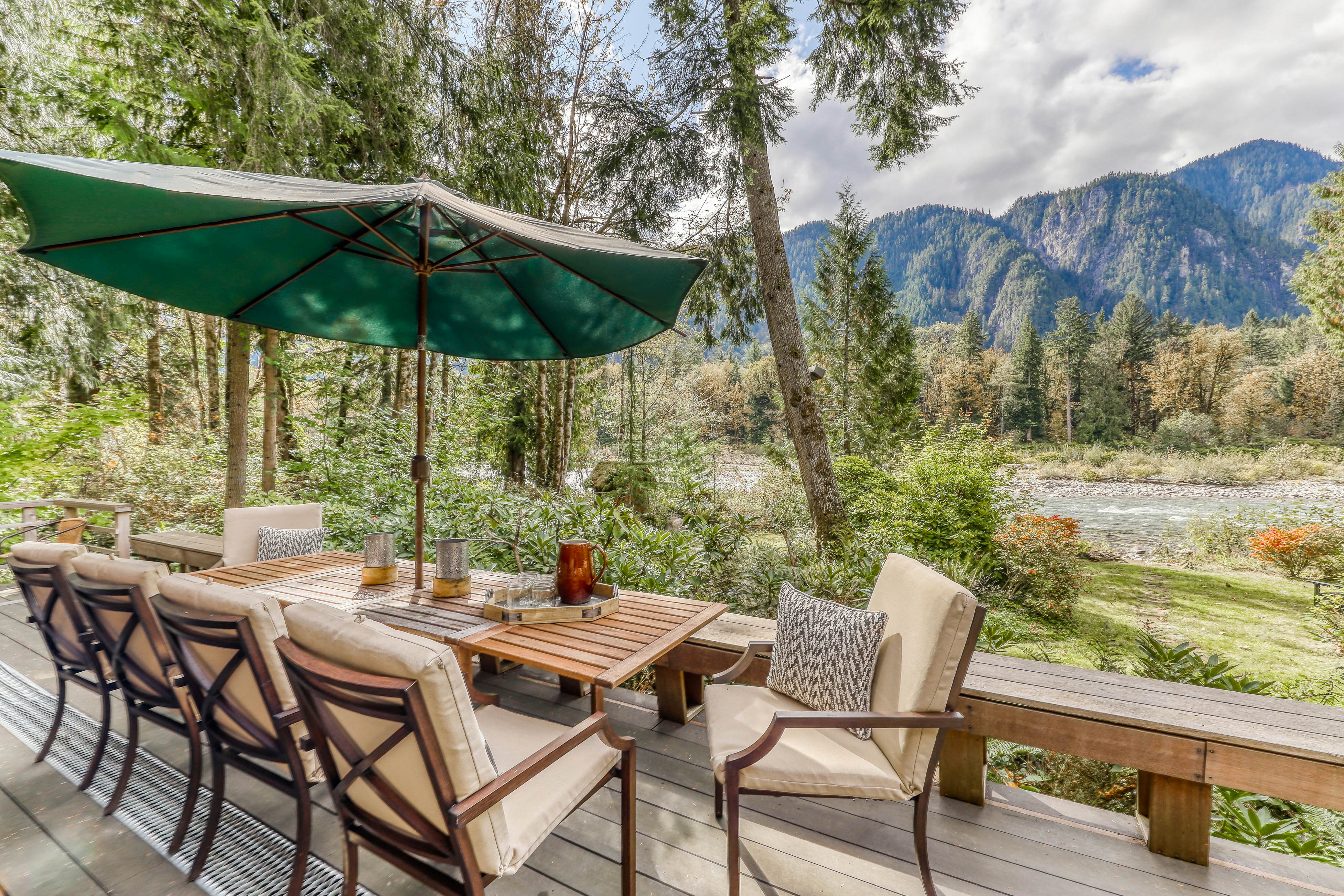 Timber Creek Cabin 3 BD Index, WA Vacation Rental Vacasa