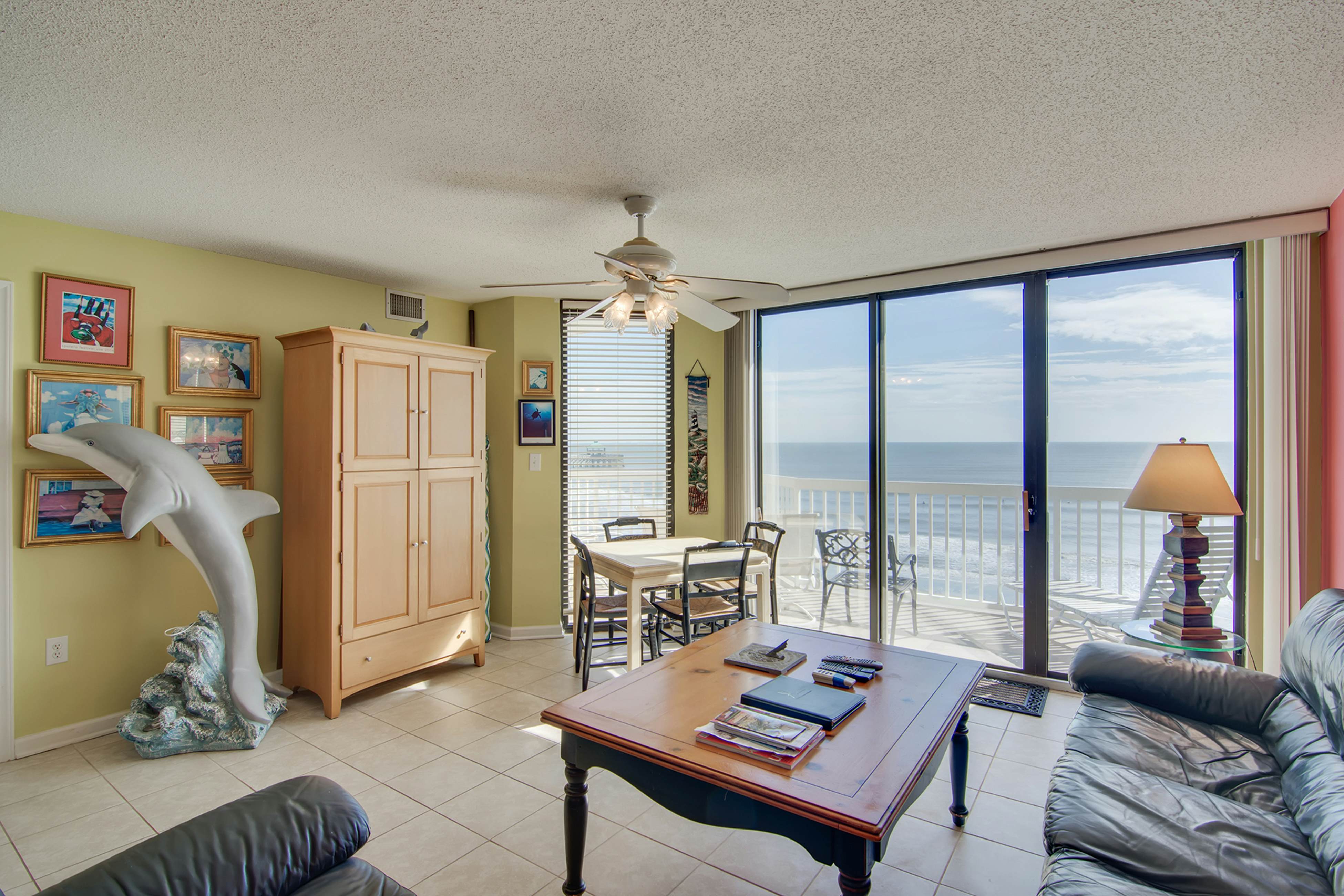 Charleston Oceanfront Villas 409 4 BD Folly Beach, SC Vacation Rental