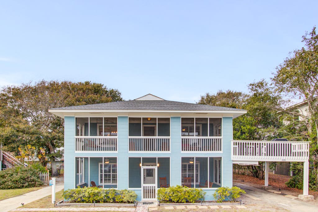 Dog-friendly, ocean-view getaway with grill, deck, beach access & basketball — Isle of Palms, SC — vacation rental