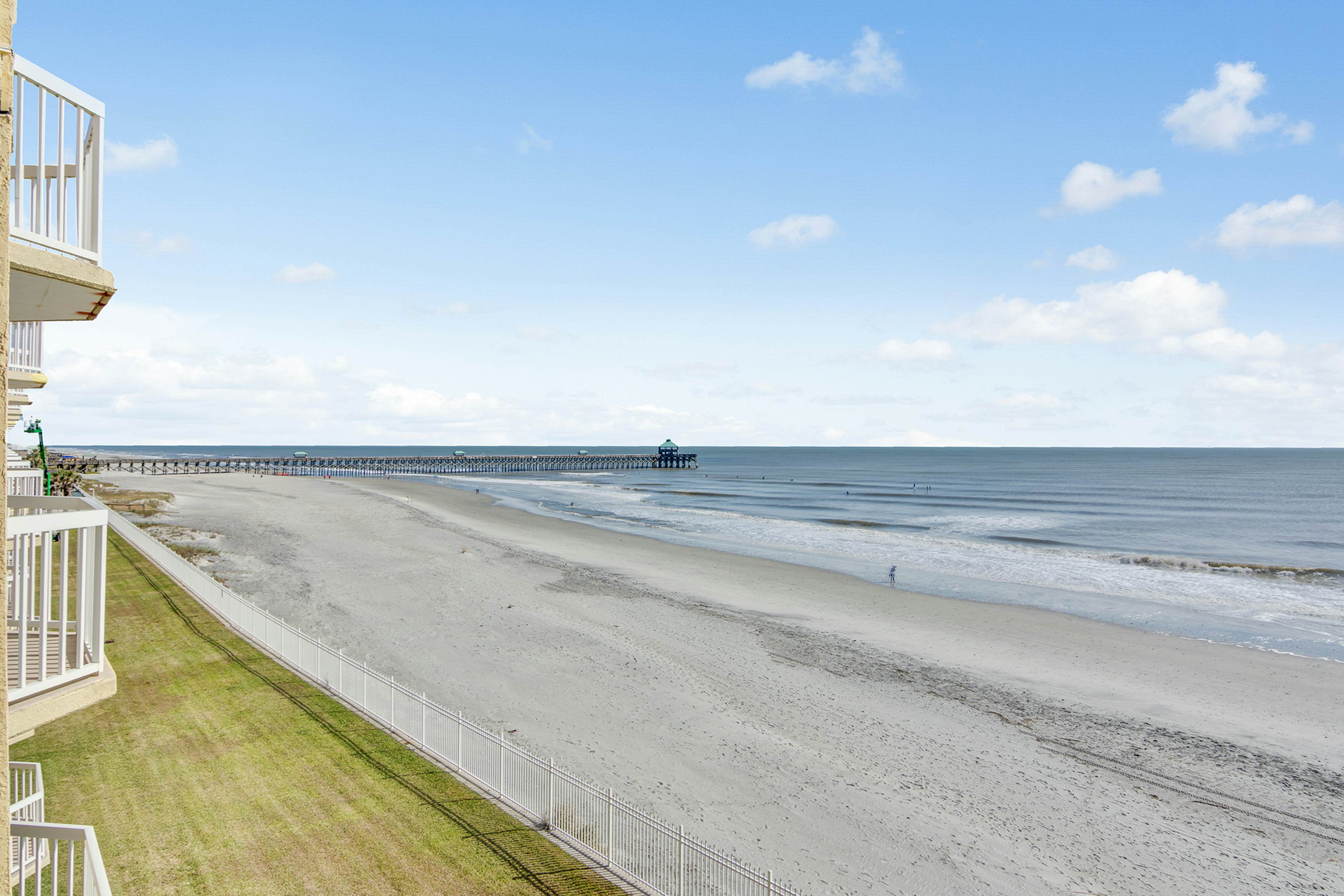 Charleston Oceanfront Villas 318 4 BD Folly Beach, SC Vacation Rental