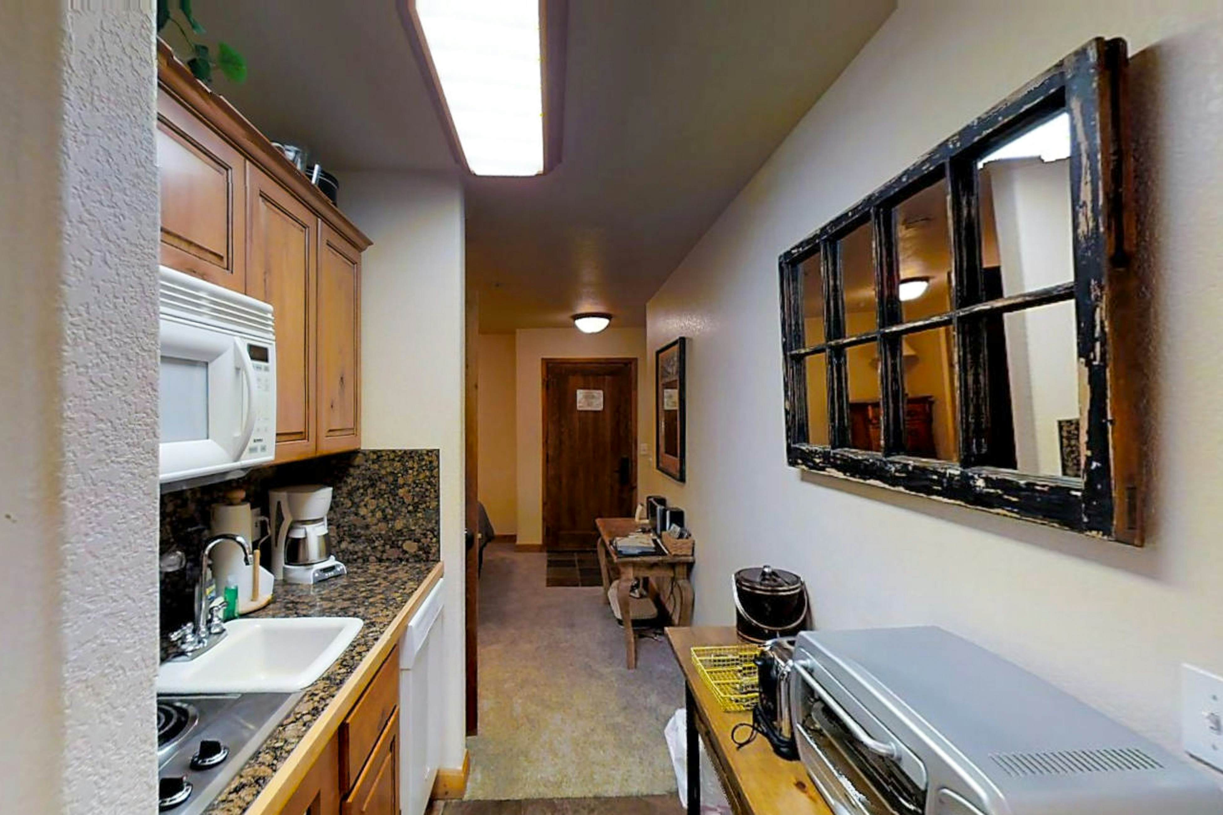 Romance at Riverbends' Snowflake Lift Studio Space with 1 and a half bathrooms