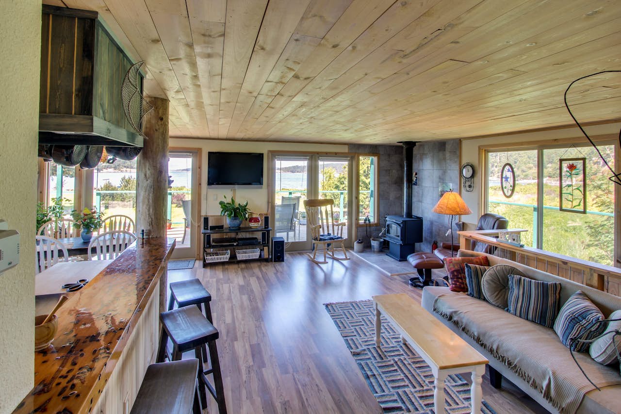 The Beach House on Lopez Island 2 BD Vacation Rental in Lopez Island