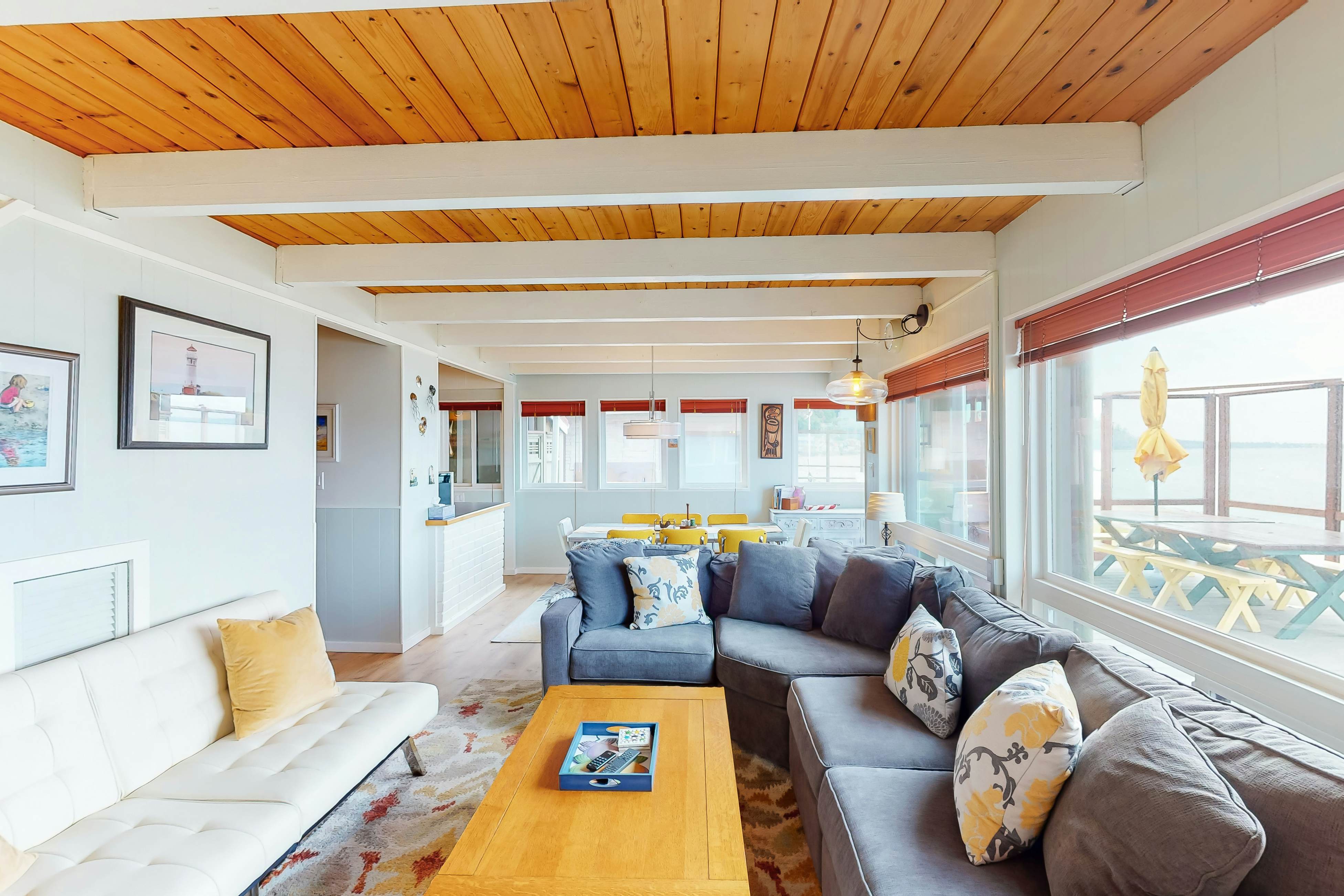 Whidbey Waterfront Happy Place 4 BD Langley, WA Vacation Rental Vacasa