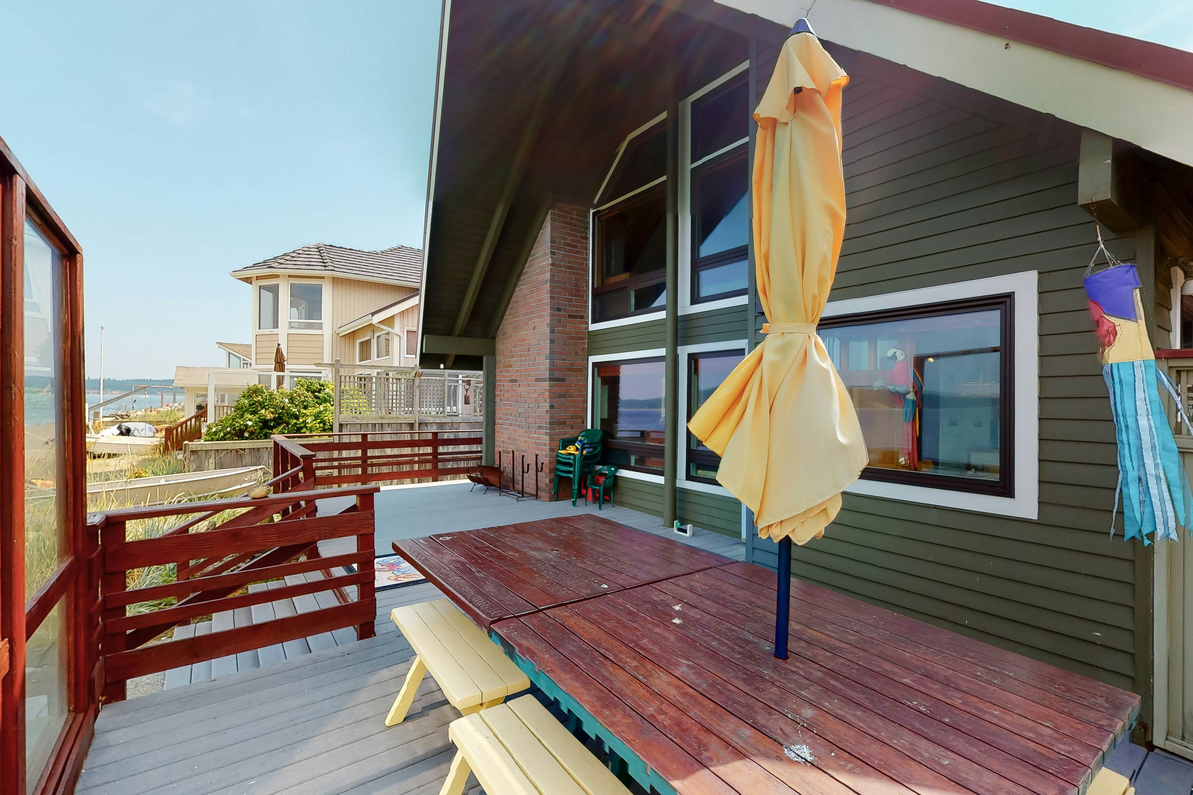 Whidbey Waterfront Happy Place 4 BD Langley, WA Vacation Rental Vacasa