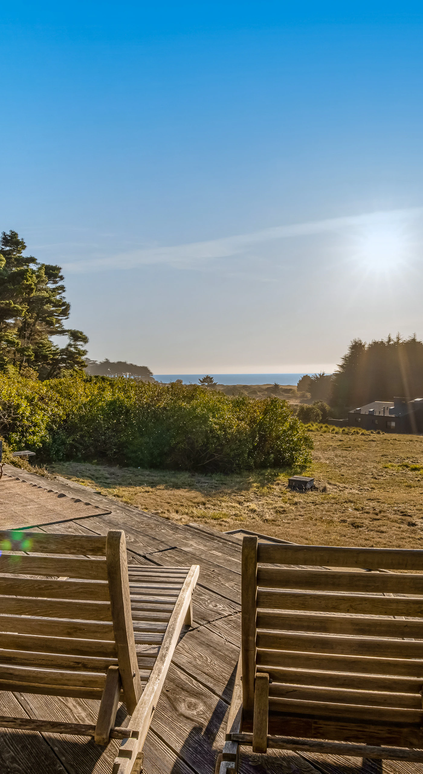 Breathe in the fresh ocean air from the deck, your front-row seat to breathtaking sunsets and tranquil mornings.