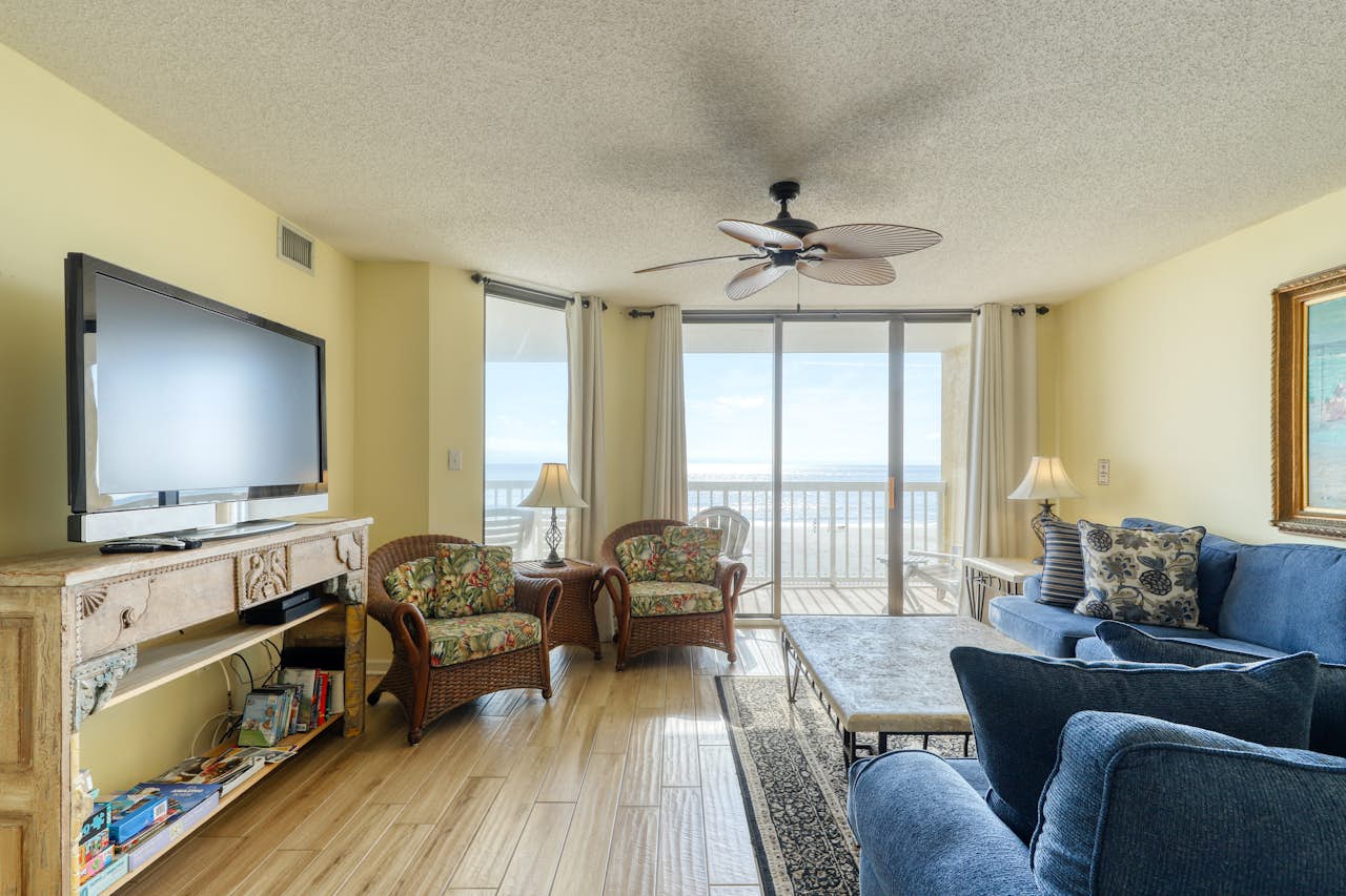 Charleston Oceanfront Villas 112 3 BD Folly Beach, SC Vacation Rental