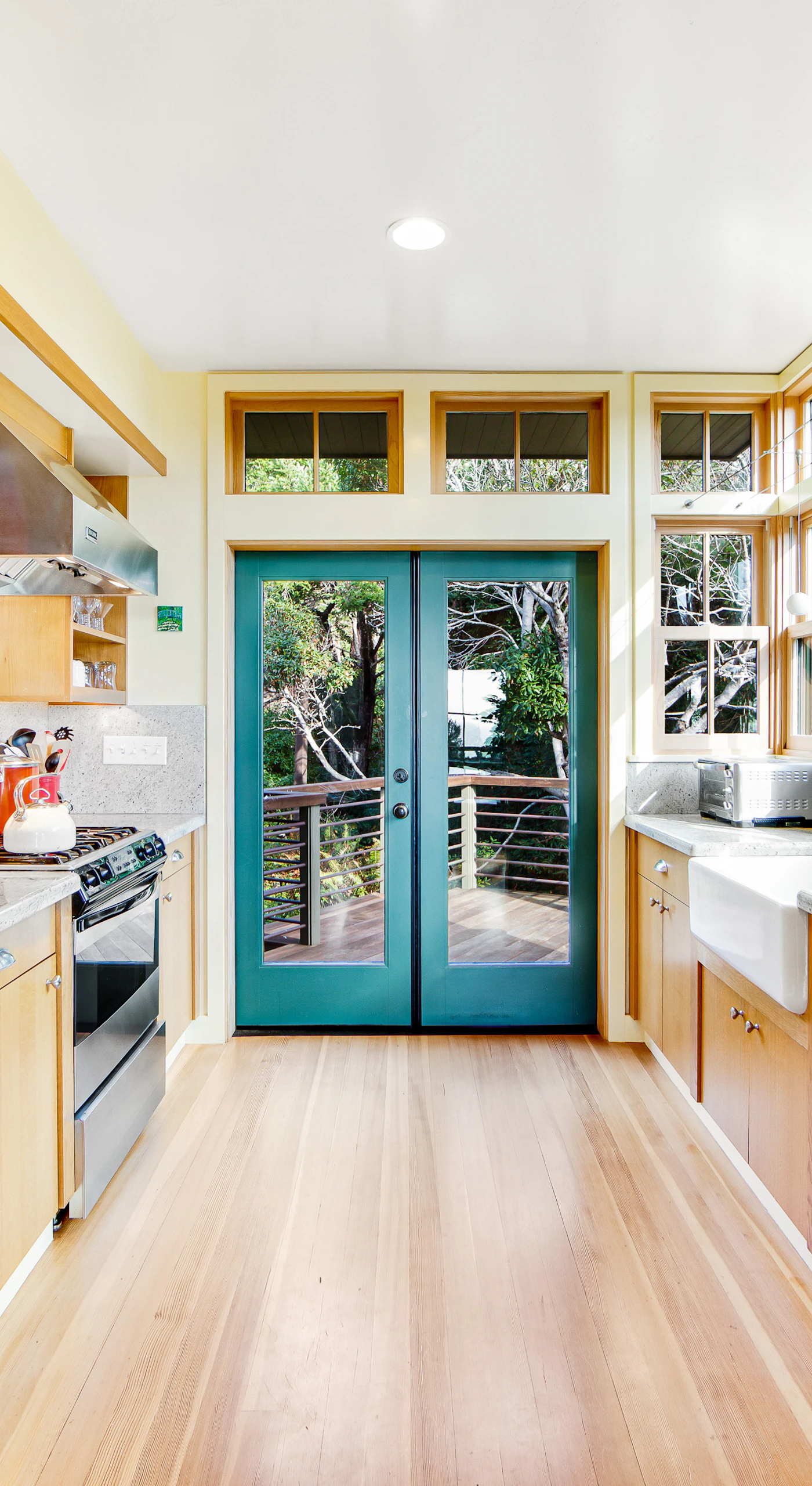 Cook up your favorite meals in this well-equipped kitchen, where natural light makes every culinary adventure a delight.