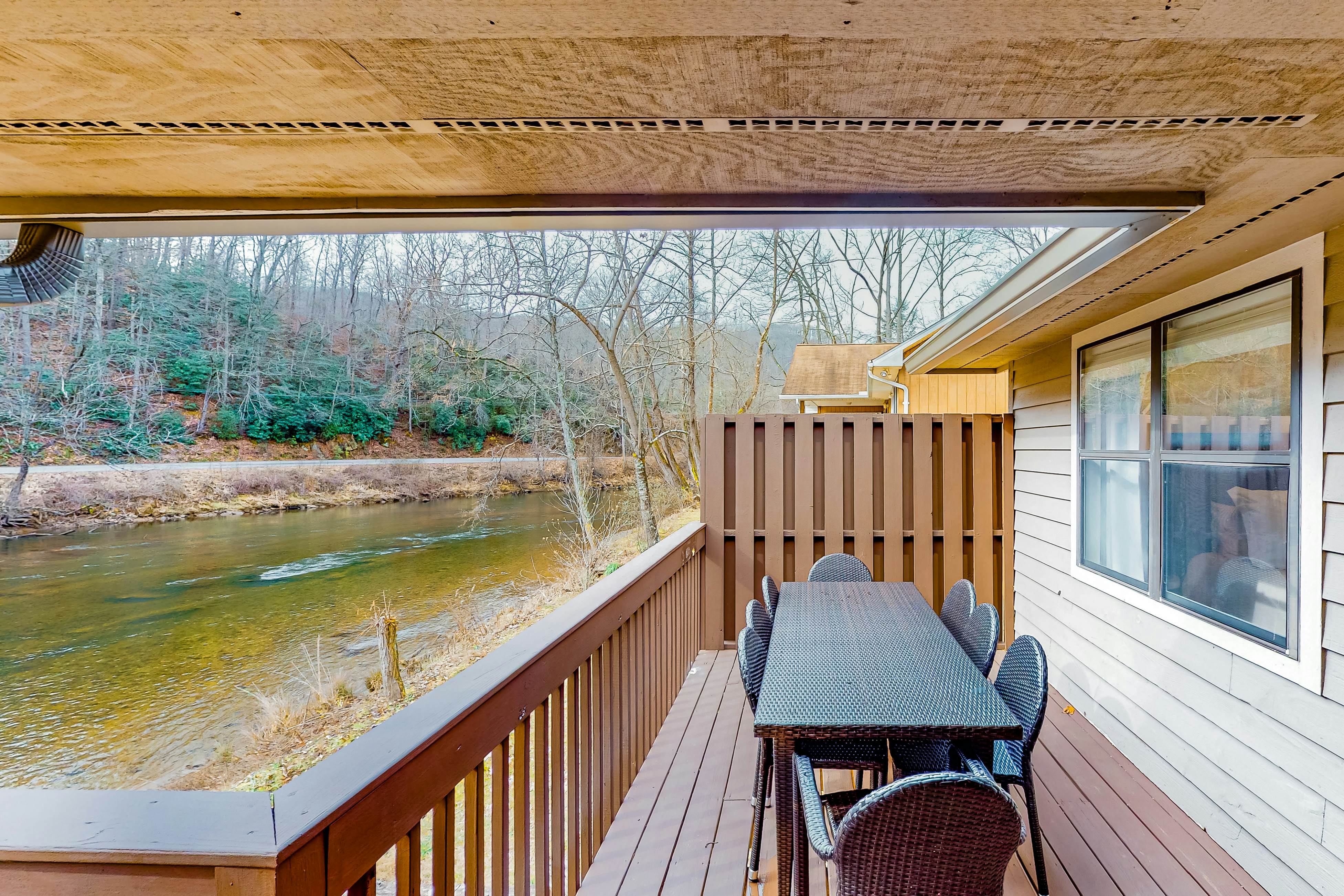 Reel Riverside Retreat 2 BD Sylva, NC Vacation Rental Vacasa