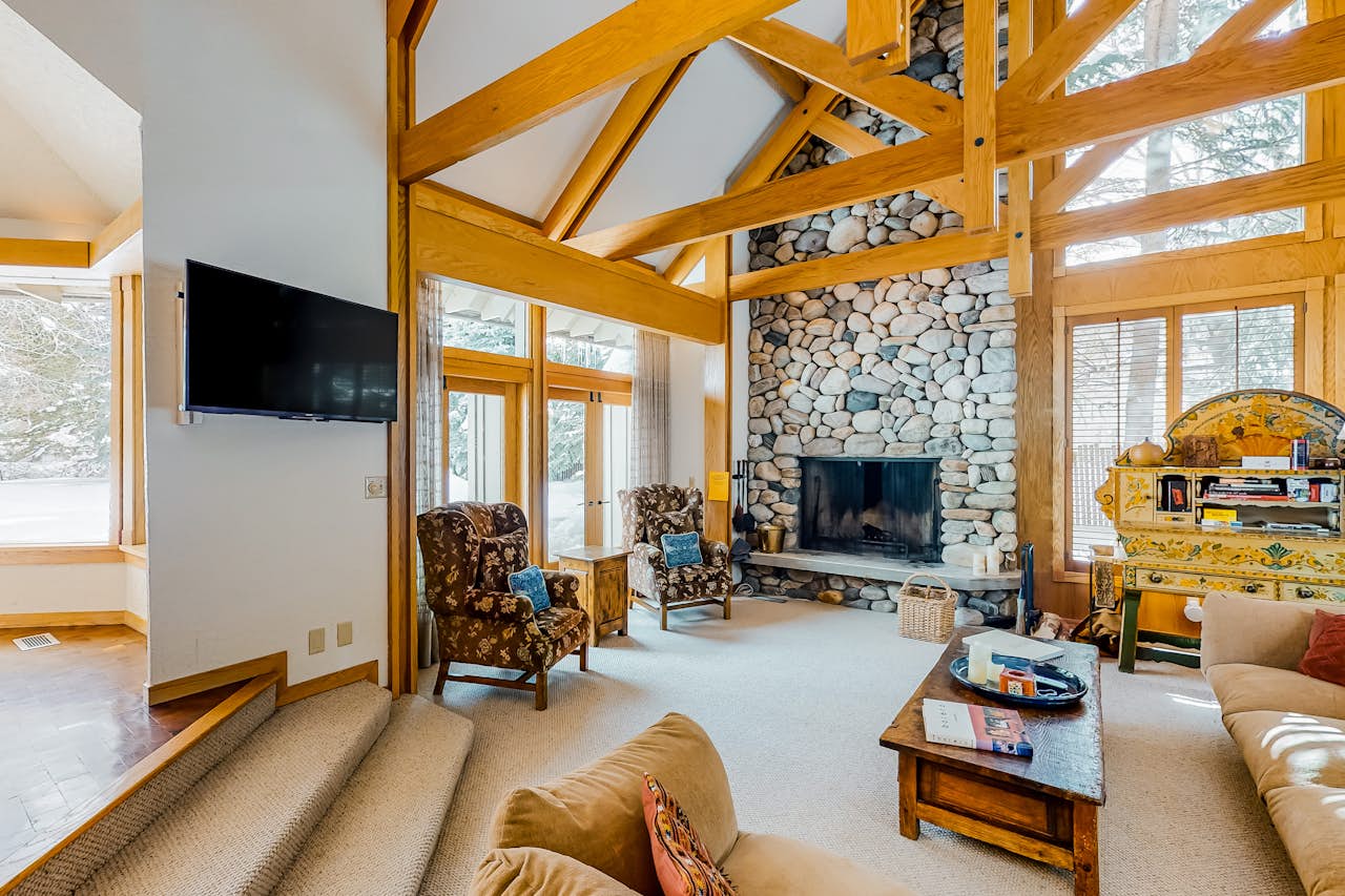 Warm Springs Private & Historic Chalet Getaway 5 BD Ketchum, ID