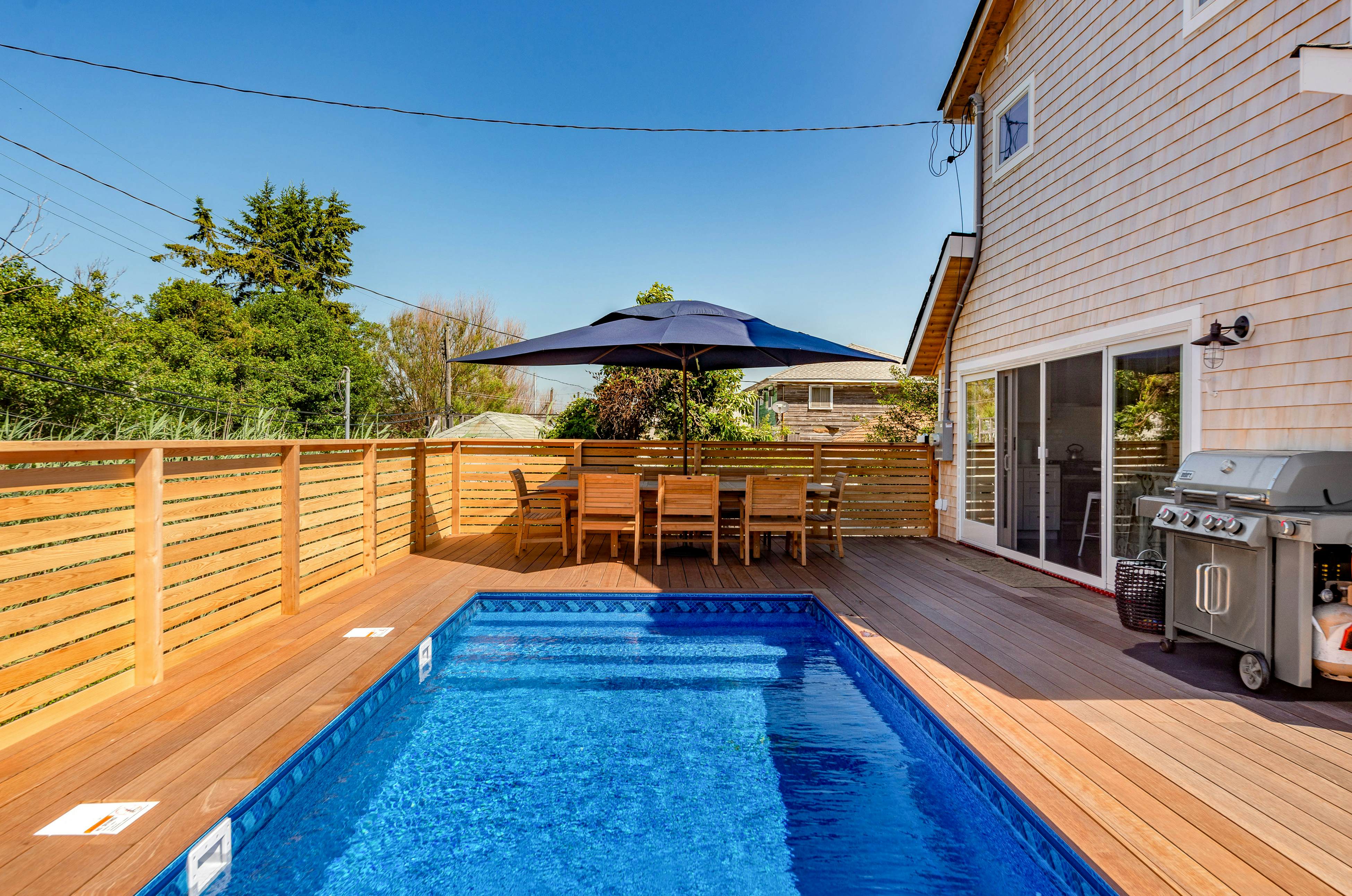 Poolside Chic by the Sea