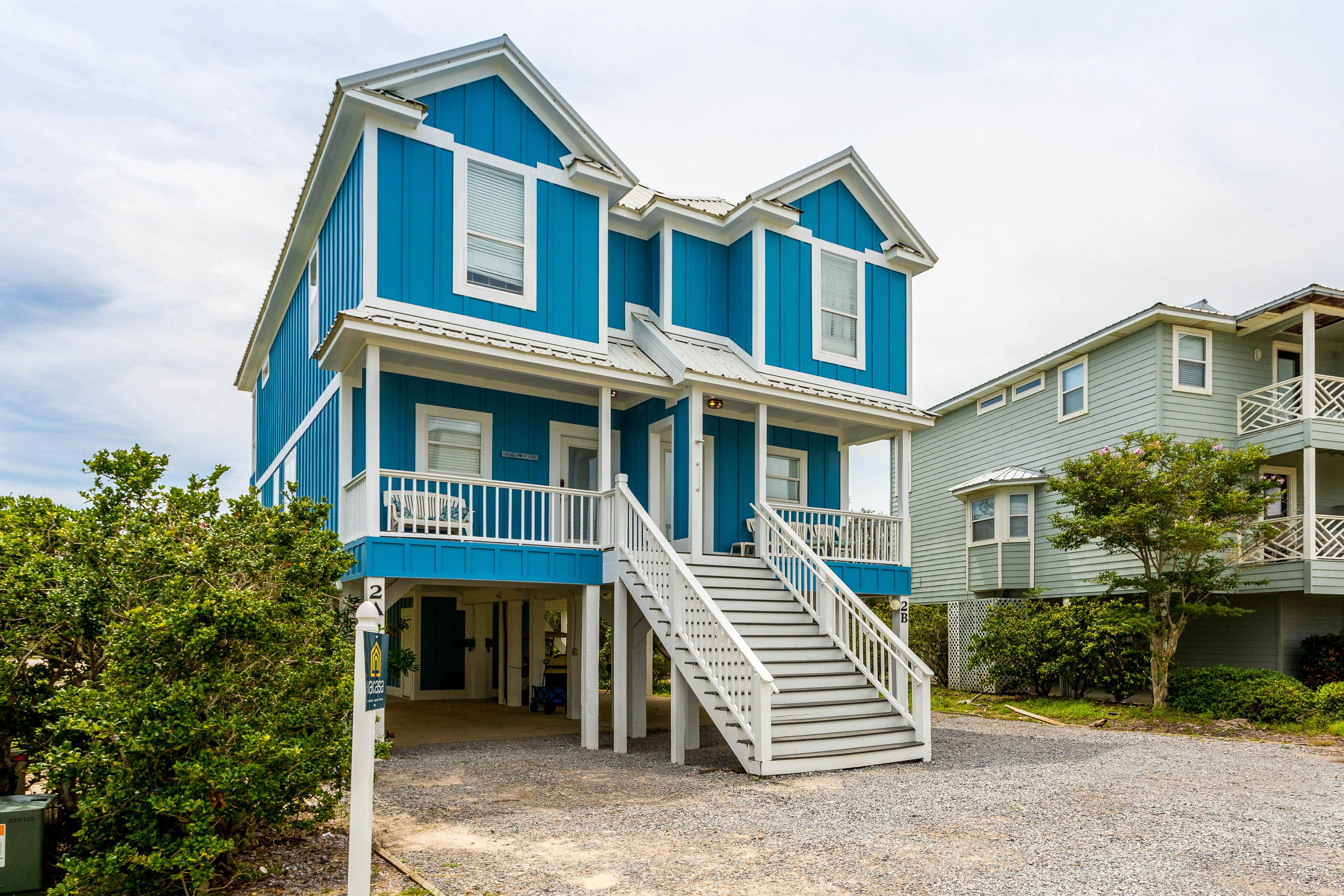 Gulf Shores PlantationBeach Cottage 2A "Big Blue Beach House" 3 BD