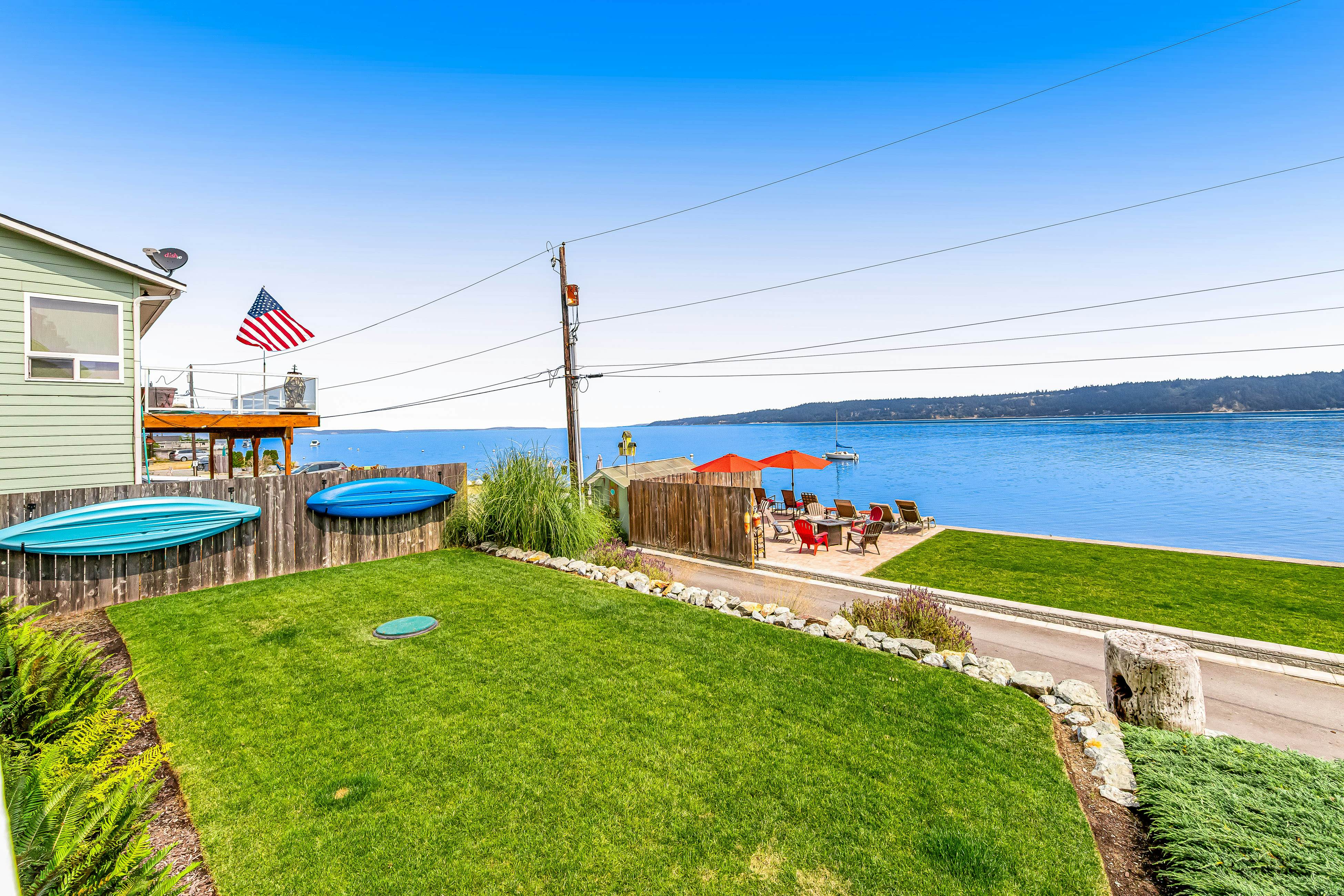 The Tyee Beach Blue Heron 3 BD Camano Island, WA Vacation Rental Vacasa