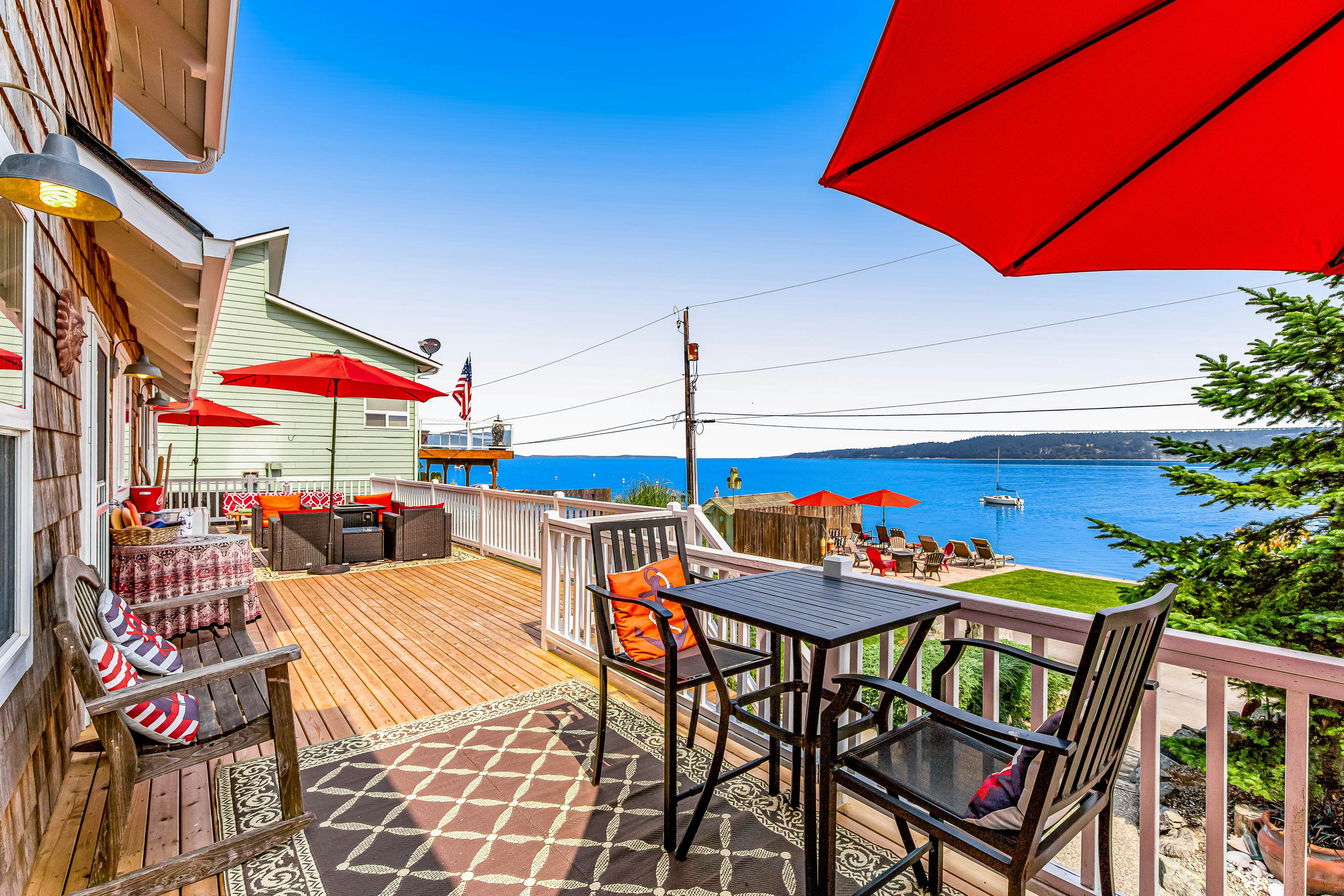 The Tyee Beach Blue Heron 3 BD Camano Island, WA Vacation Rental Vacasa