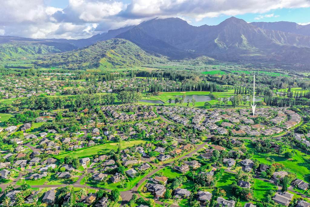 Aerial view of Nihilani Resort
