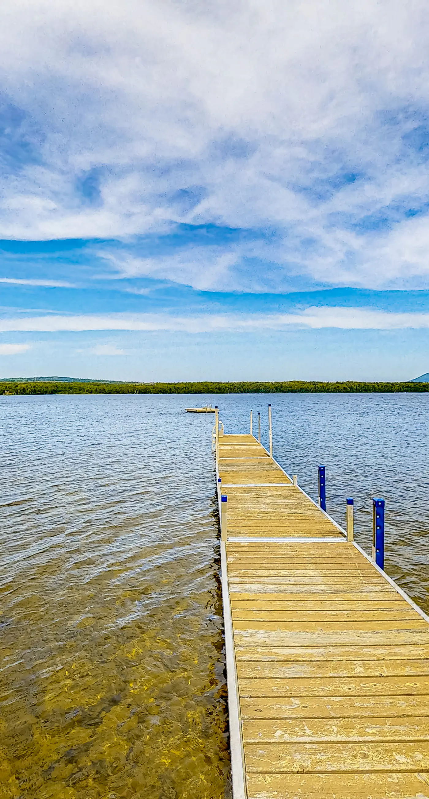 Lucky Lakefront Log Cabin