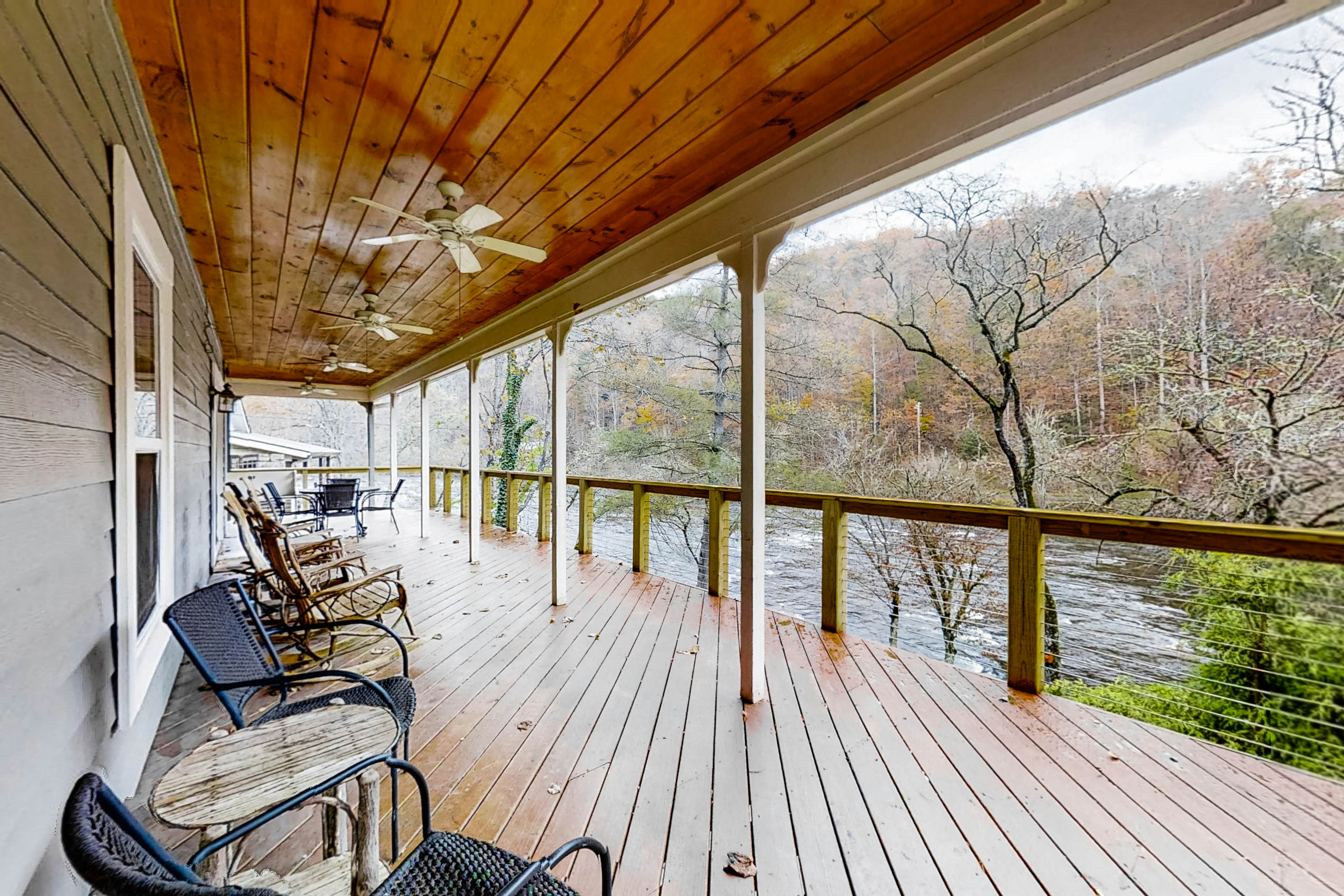 Above the River 3 BD Sylva, NC Vacation Rental Vacasa