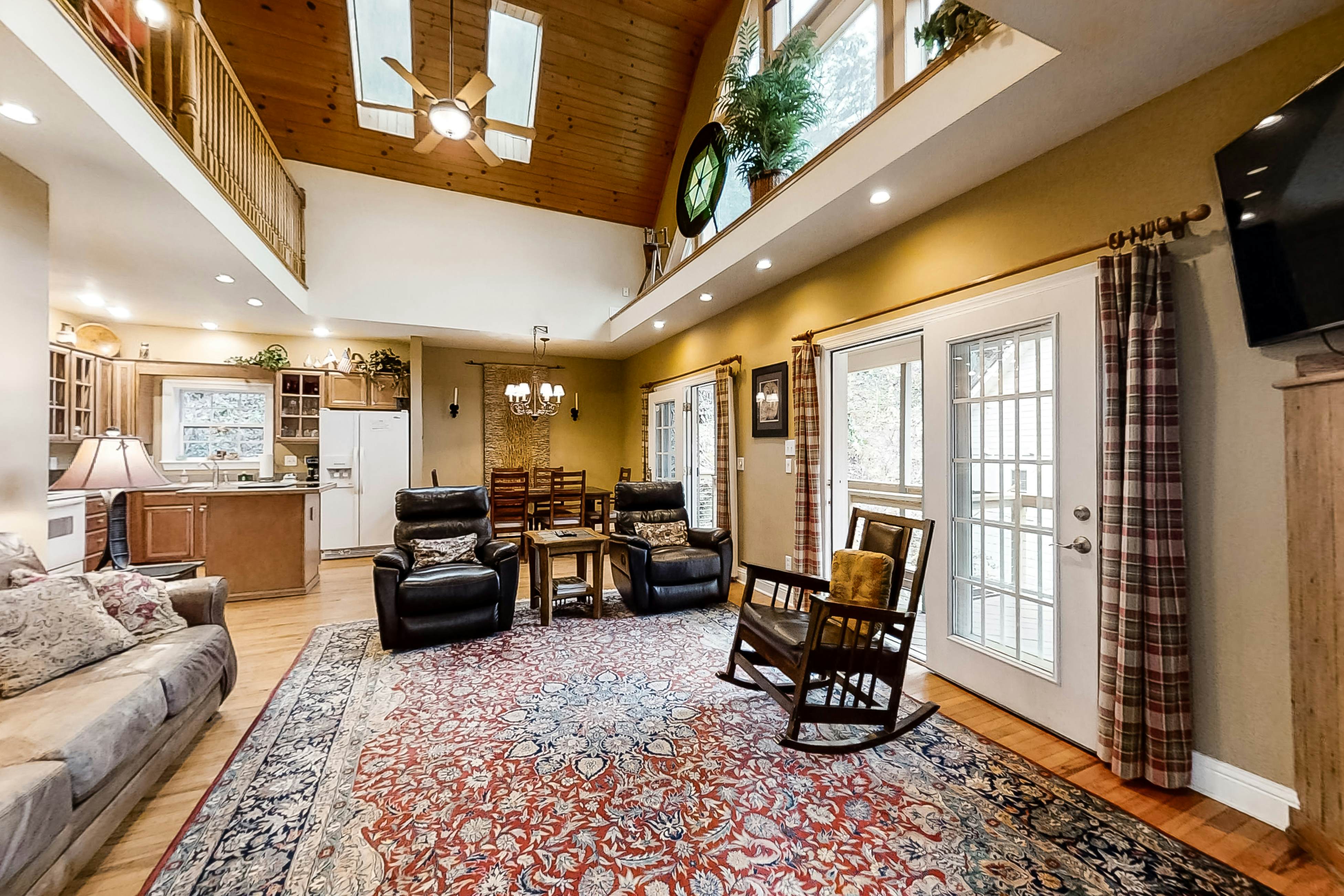 Above the River 3 BD Sylva, NC Vacation Rental Vacasa