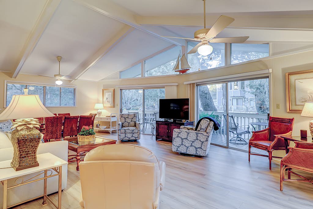 North Forest Beach home with large deck, three houses from the beach — Hilton Head, SC — vacation rental