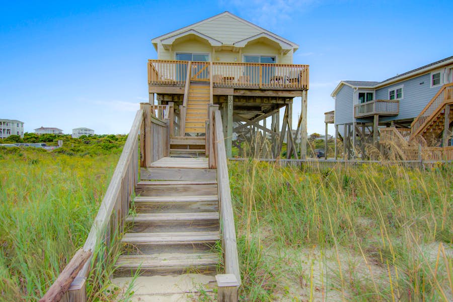 1 Anchors Away Oceanfront 3 BD Holden Beach, NC Vacation Rental Vacasa