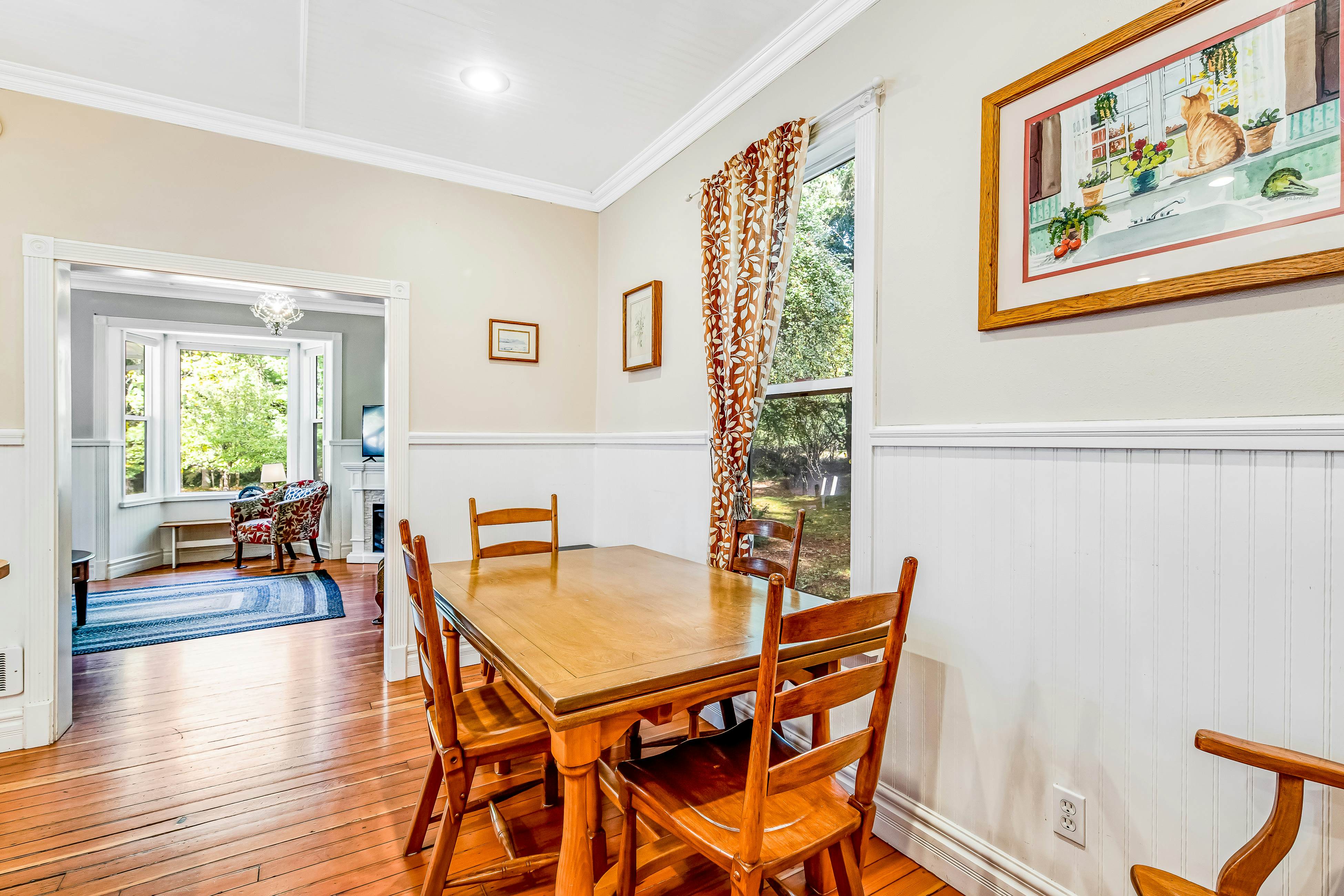 Peaceful Whispering Creek Farmhouse in Sequim