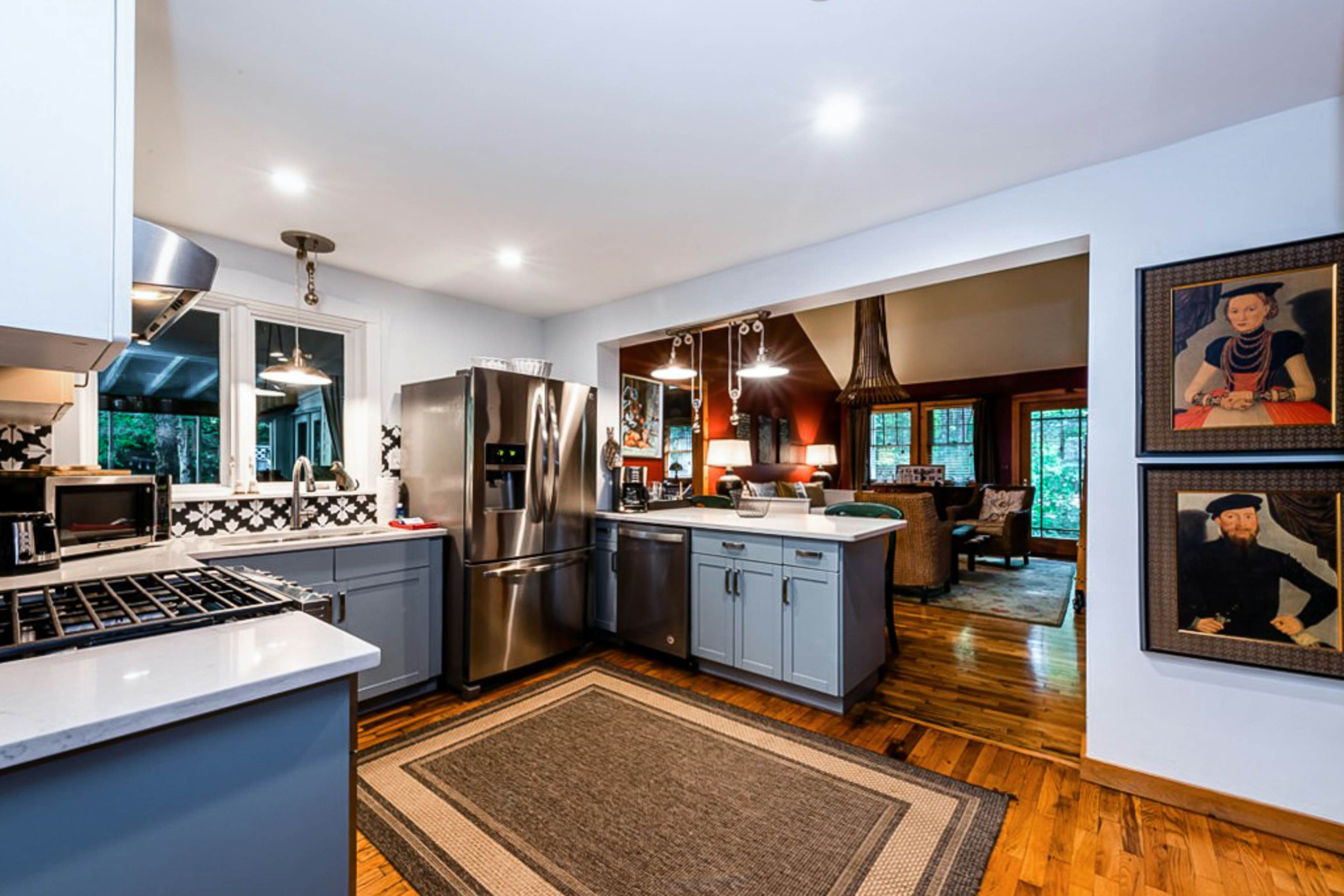 Azure Forest Pool House