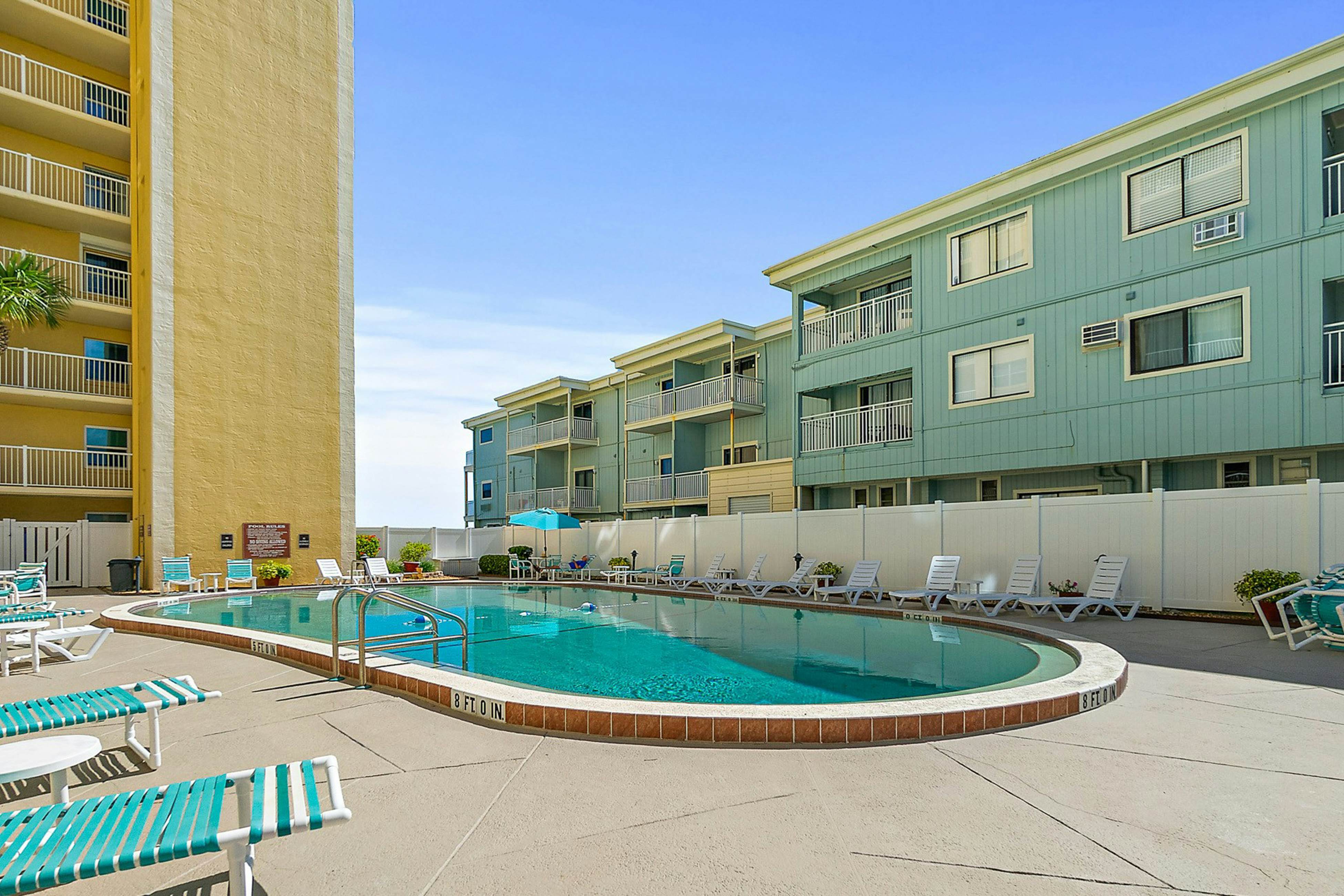 Ponce de Leon Towers 507 2 BD New Smyrna Beach, FL Vacation Rental