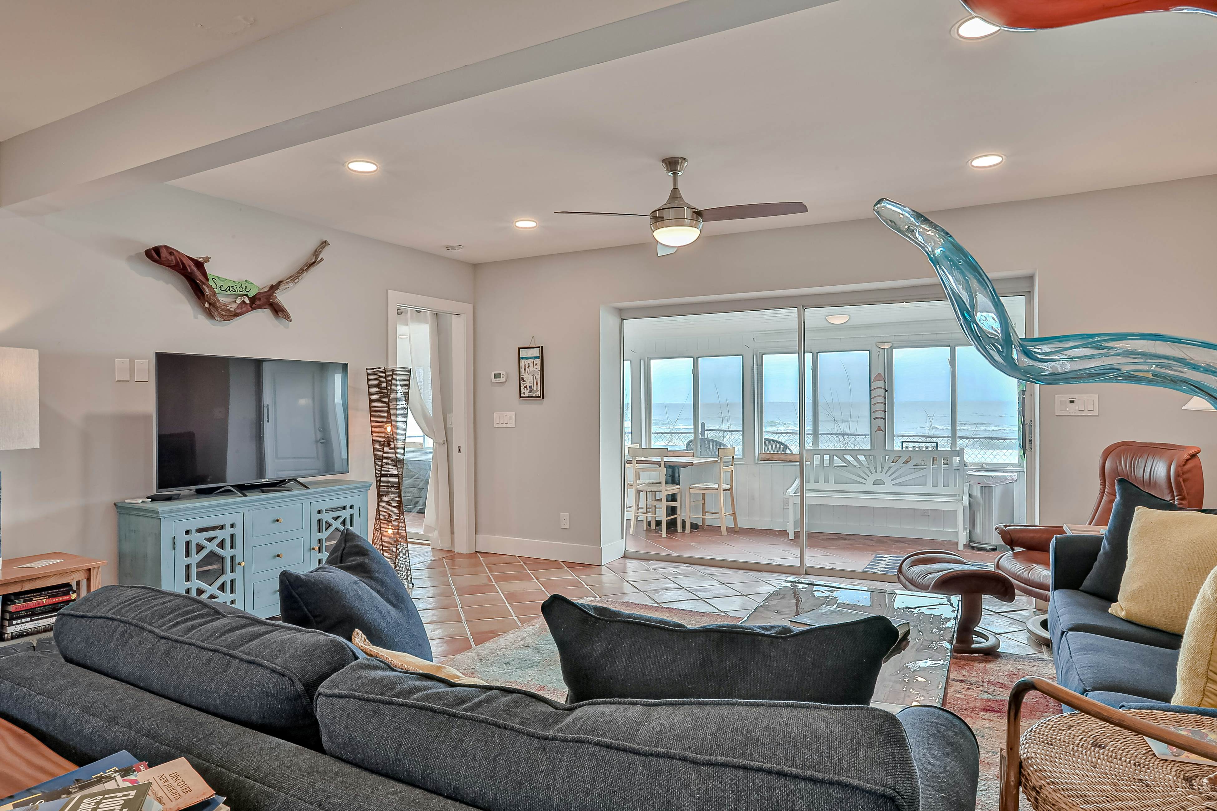 Oceanfront Vilano Beach Home 3 BD St. Augustine, FL Vacation Rental Vacasa