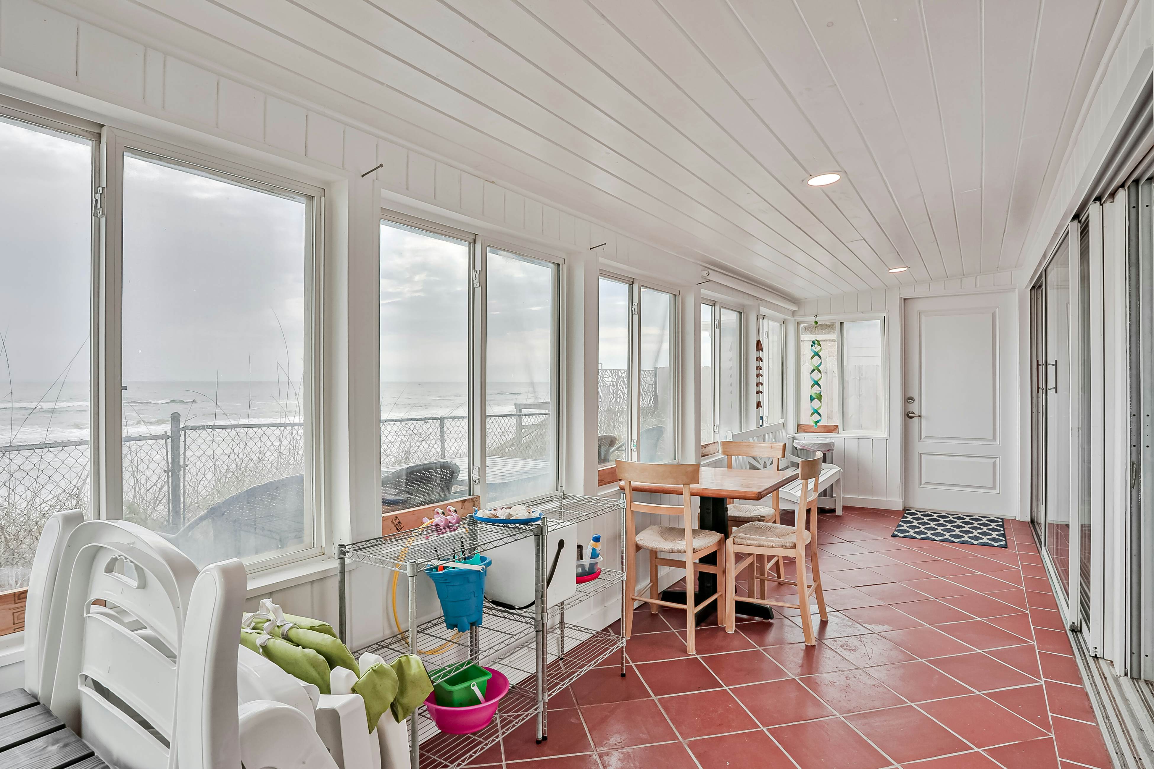 Oceanfront Vilano Beach Home 3 BD St. Augustine, FL Vacation Rental Vacasa