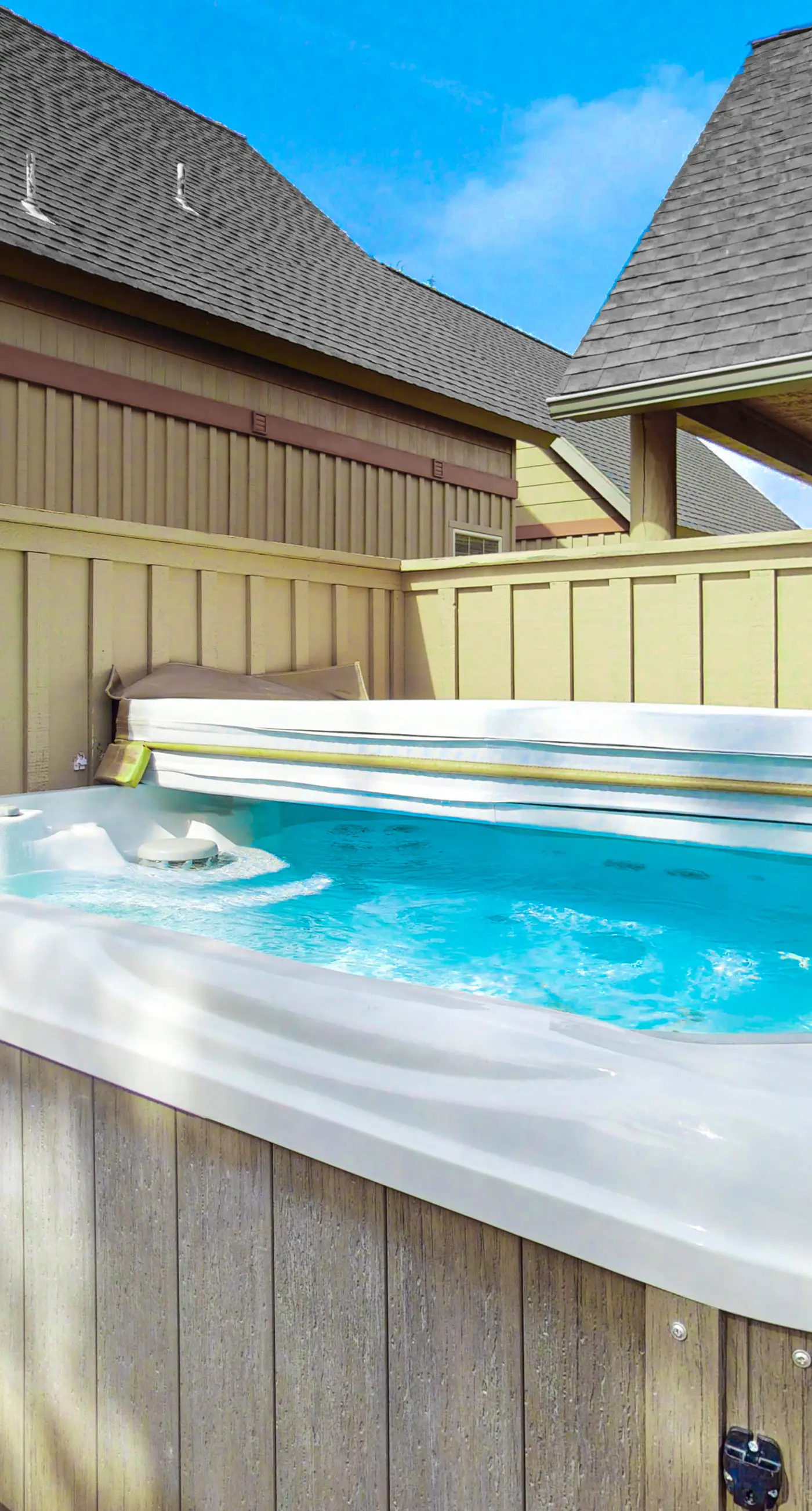 Cinnamon Teal Chalet