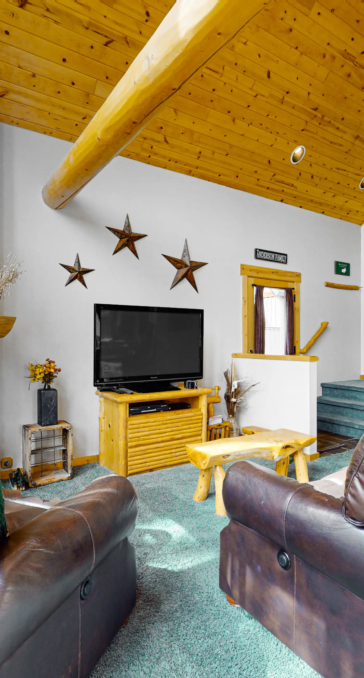 Cinnamon Teal Chalet