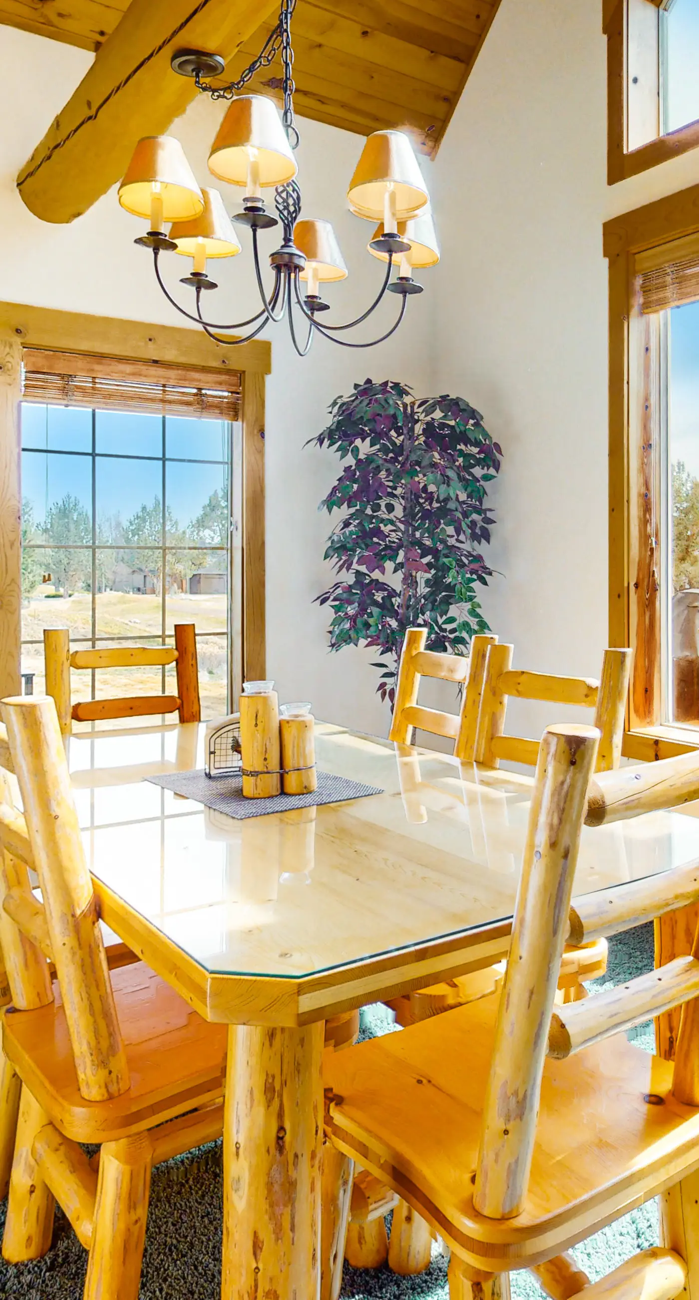 Cinnamon Teal Chalet