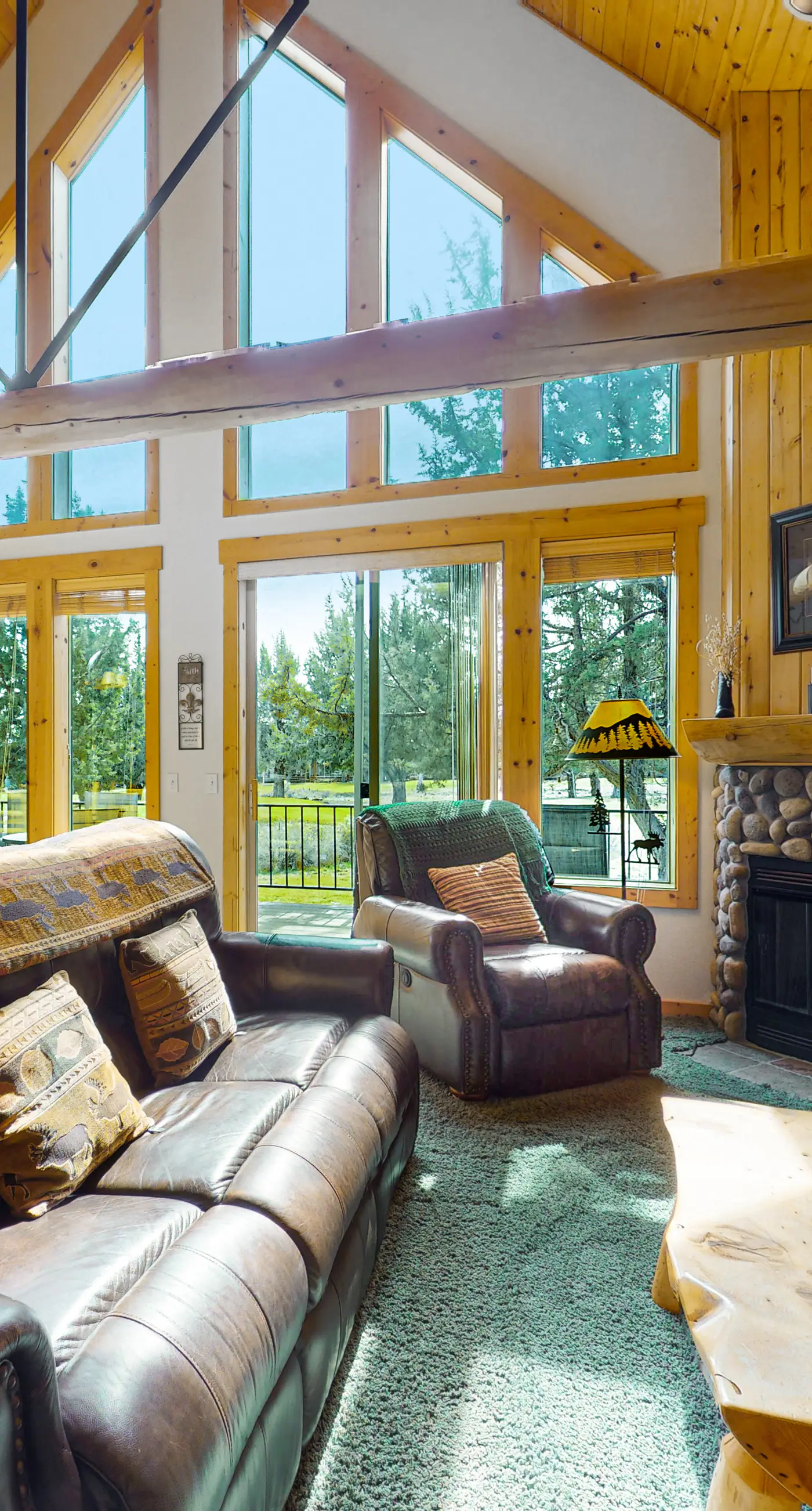 Cinnamon Teal Chalet