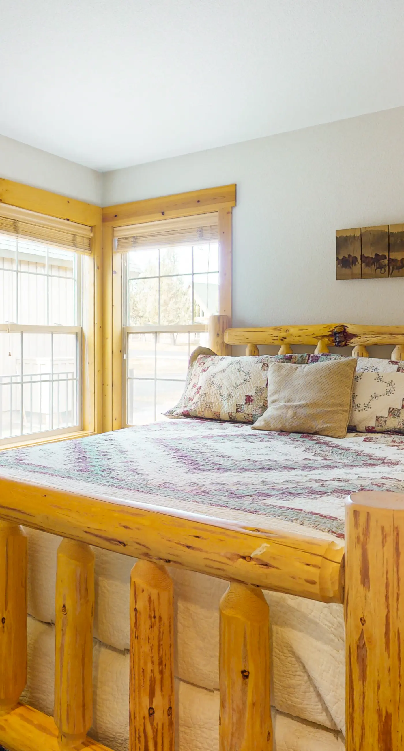 Cinnamon Teal Chalet