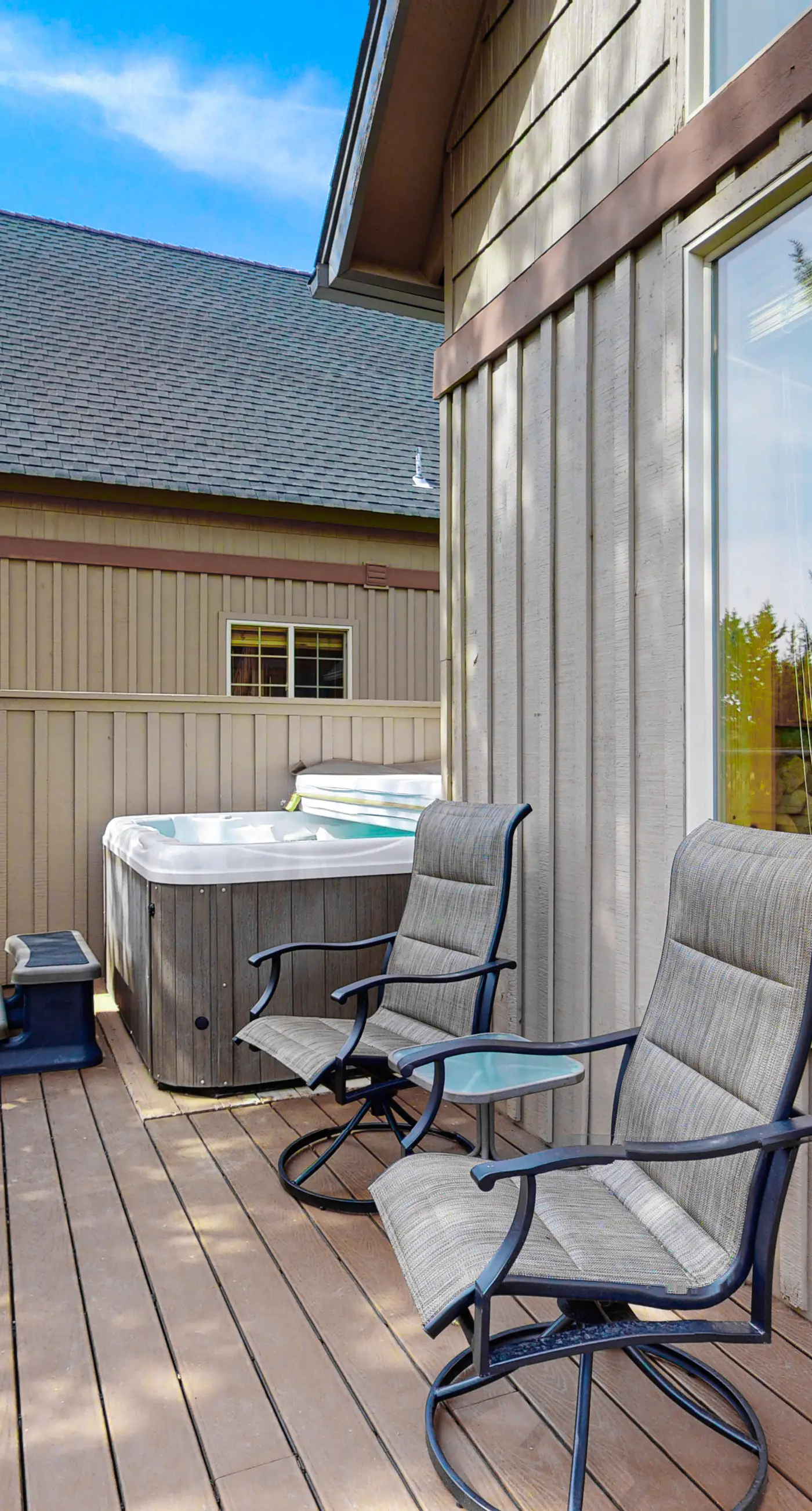 Cinnamon Teal Chalet